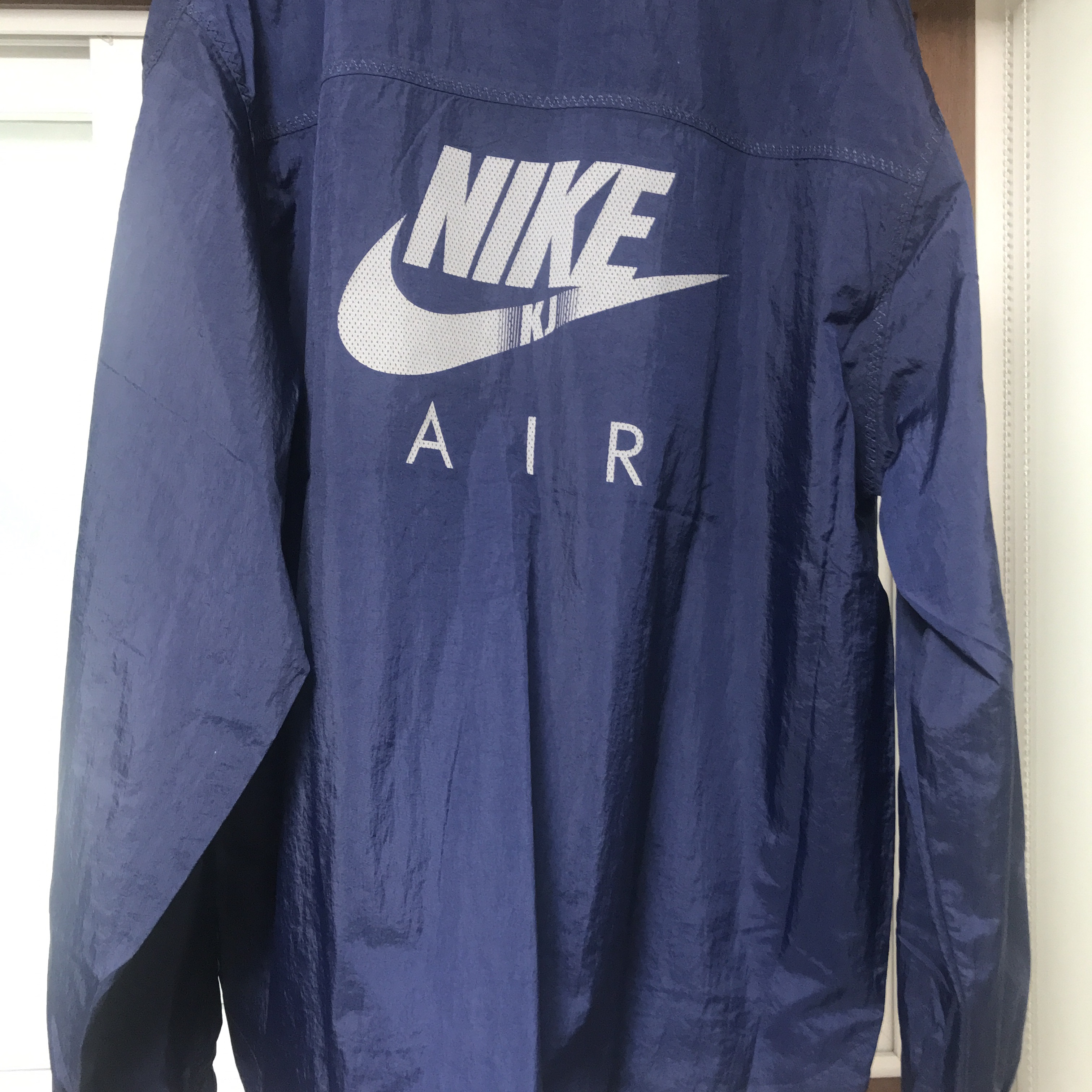 Nike x Kim Jones Reversible Wind Breaker Navy - Asia, Nike x Kim Jones Reversible Wind Breaker Navy - US/EU 착용 스타일 - 4