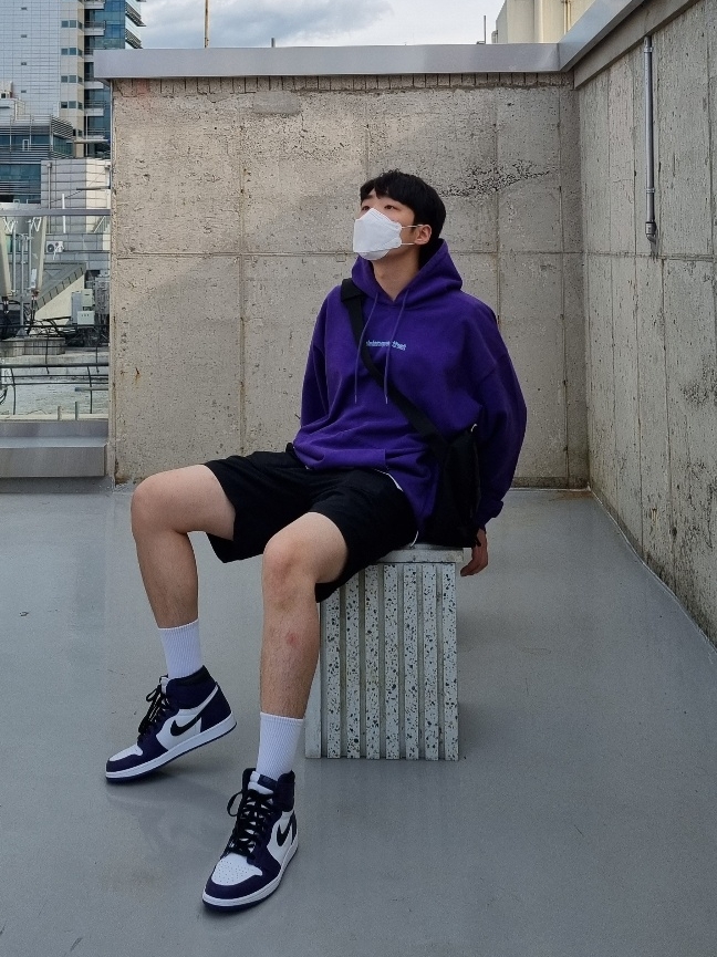 Jordan 1 Retro High OG Court Purple 2020 착용 스타일