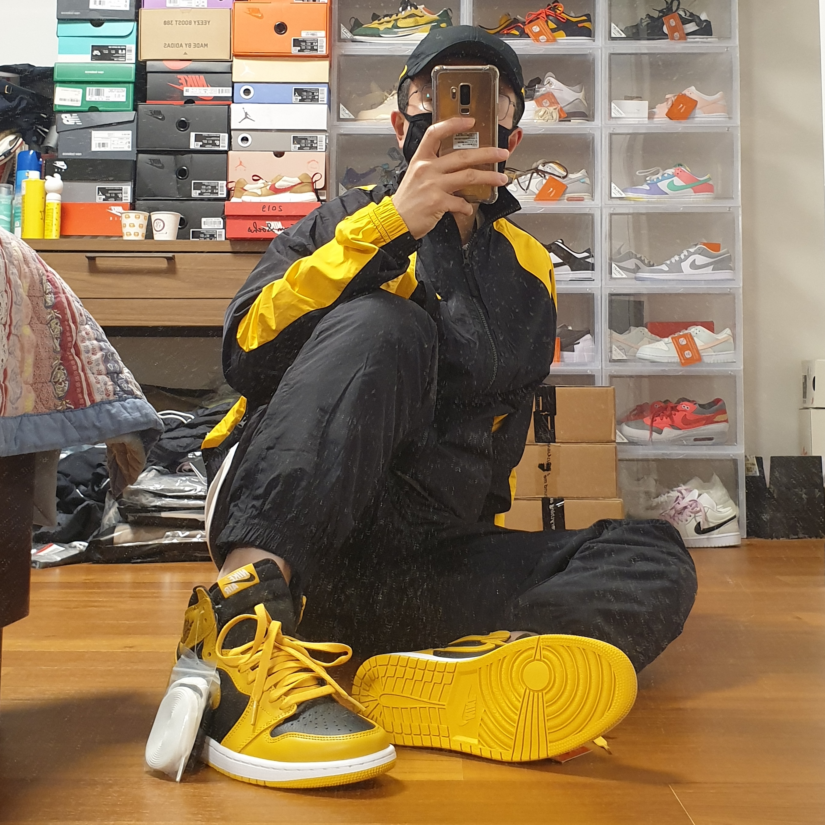 Nike x Drake Nocta Essential Track Jacket - US/EU, Nike x Drake Nocta Essential Cap Black 착용 스타일 - 4