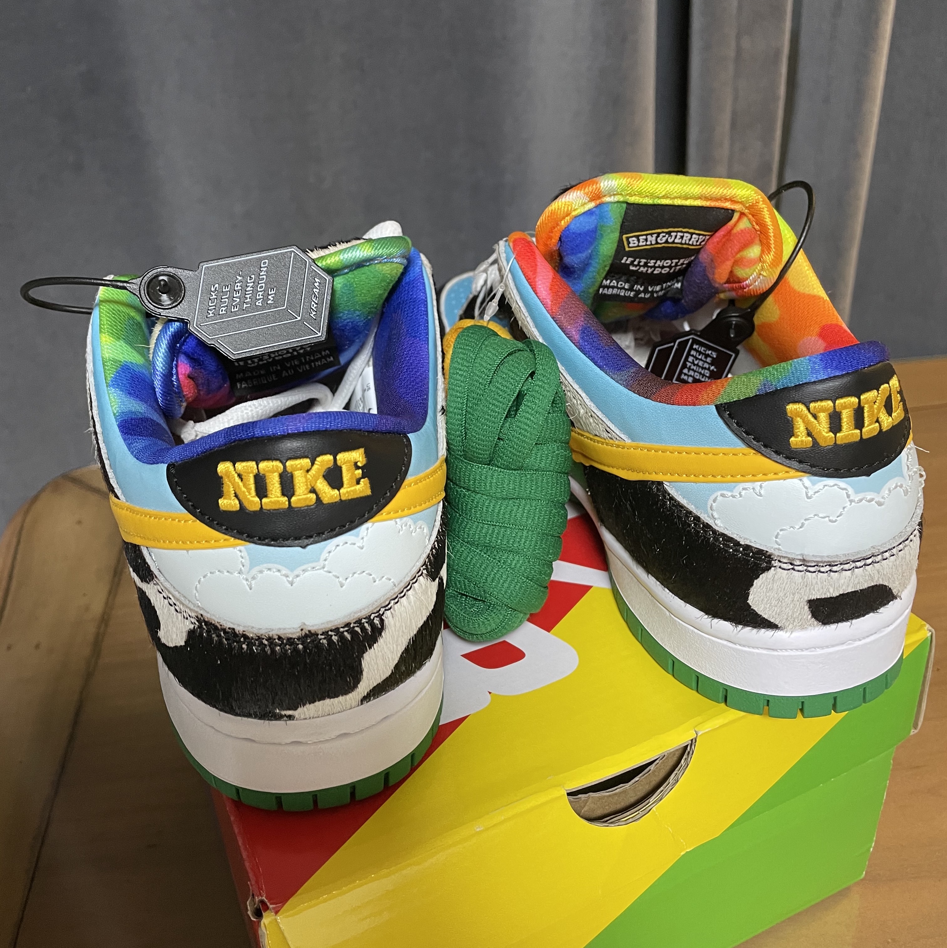 Nike x Ben & Jerry's SB Dunk Low Chunky Dunky 착용 스타일 - 5