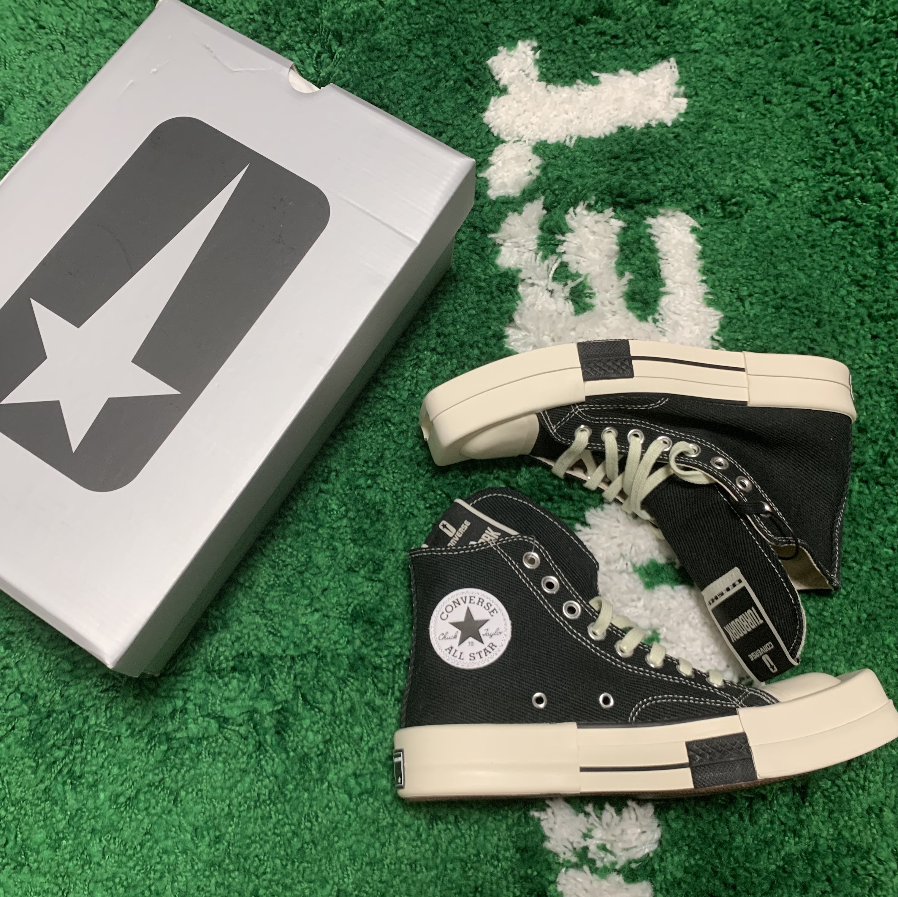 Converse x Drkshdw Turbodrk Chuck 70 Hi Black 착용 스타일