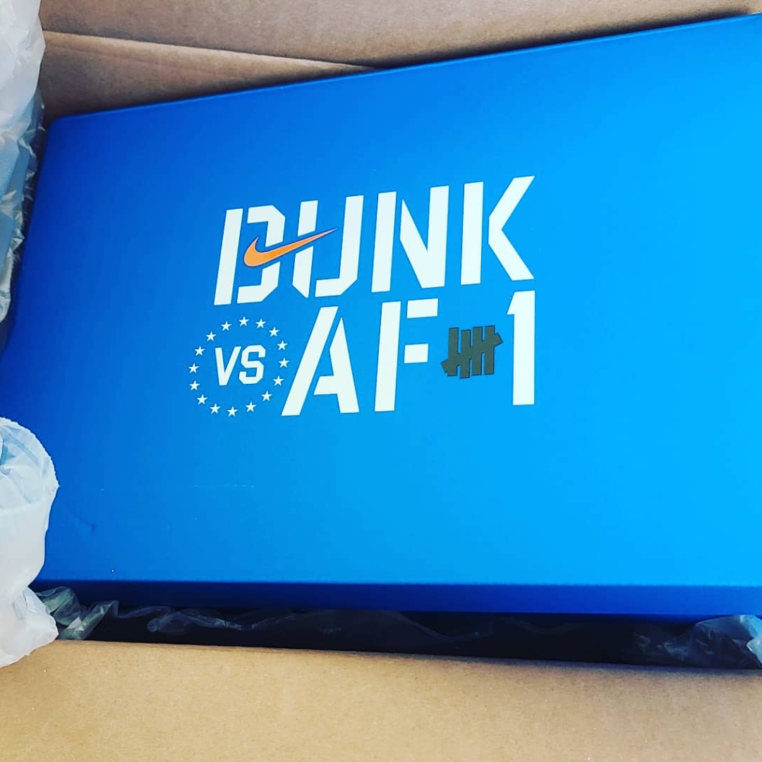 Nike x Undefeated Air Force 1 Low SP 5 On It 착용 스타일 - 1