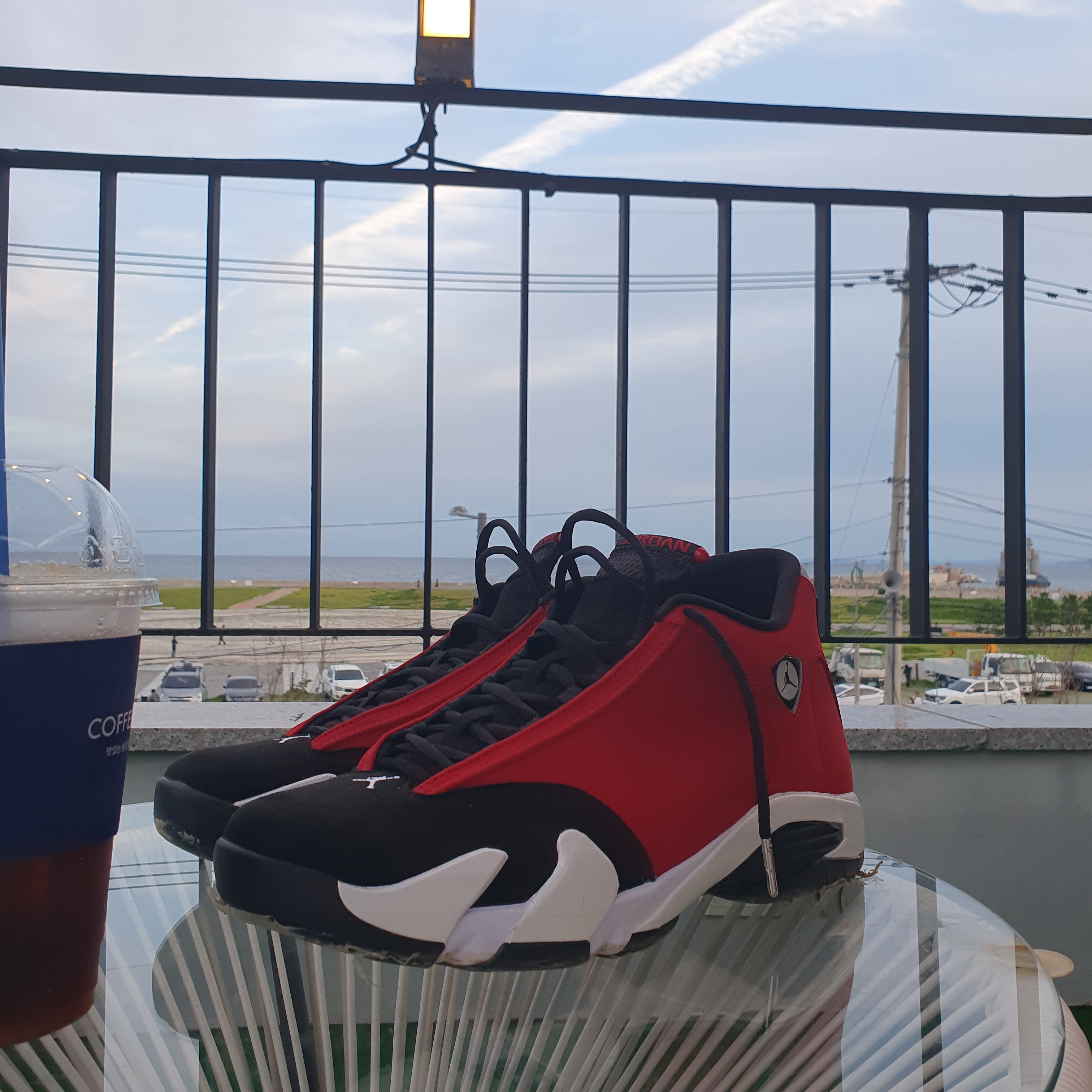 Jordan 14 Retro Toro 착용 스타일 - 1