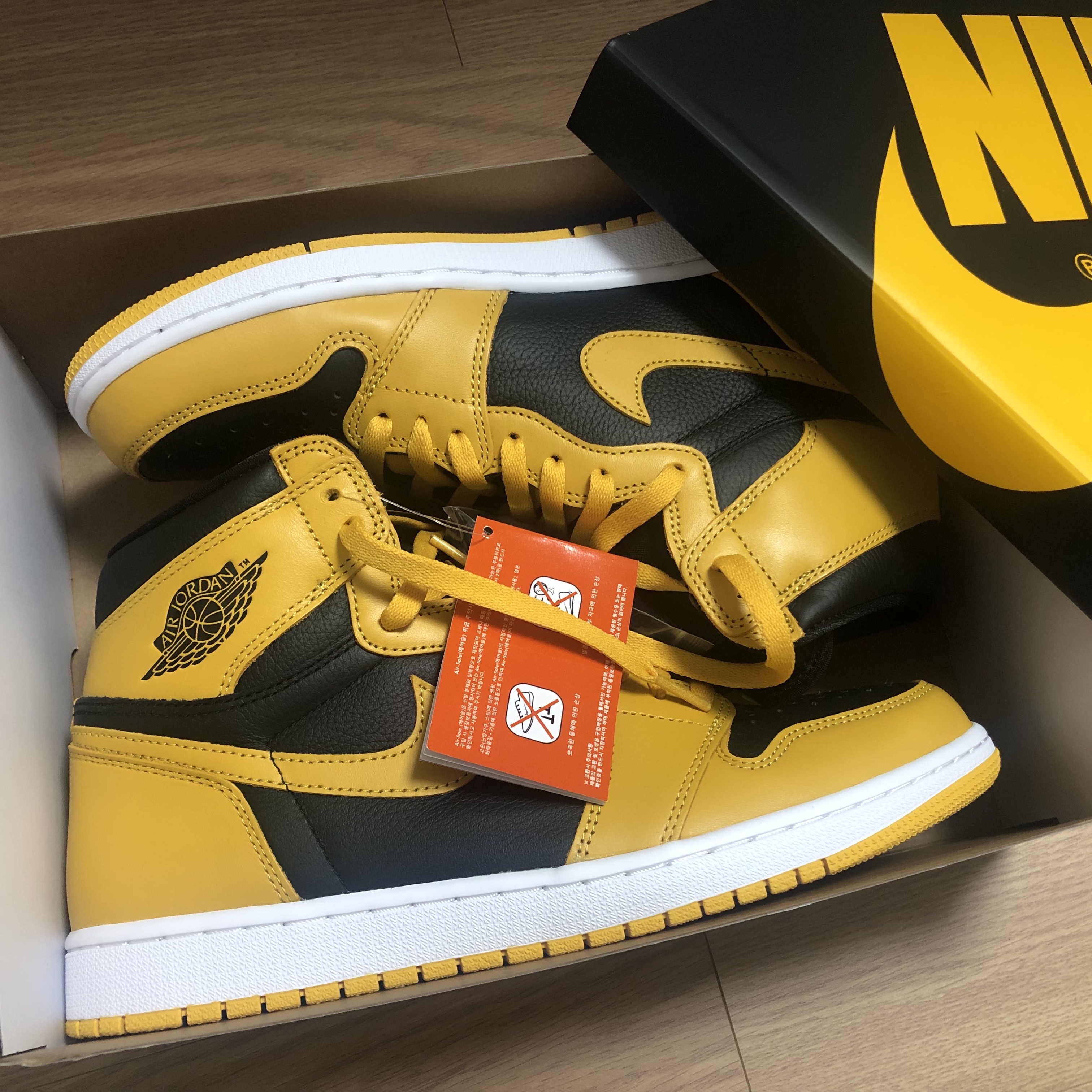 Jordan 1 Retro High OG Pollen 착용 스타일 - 2