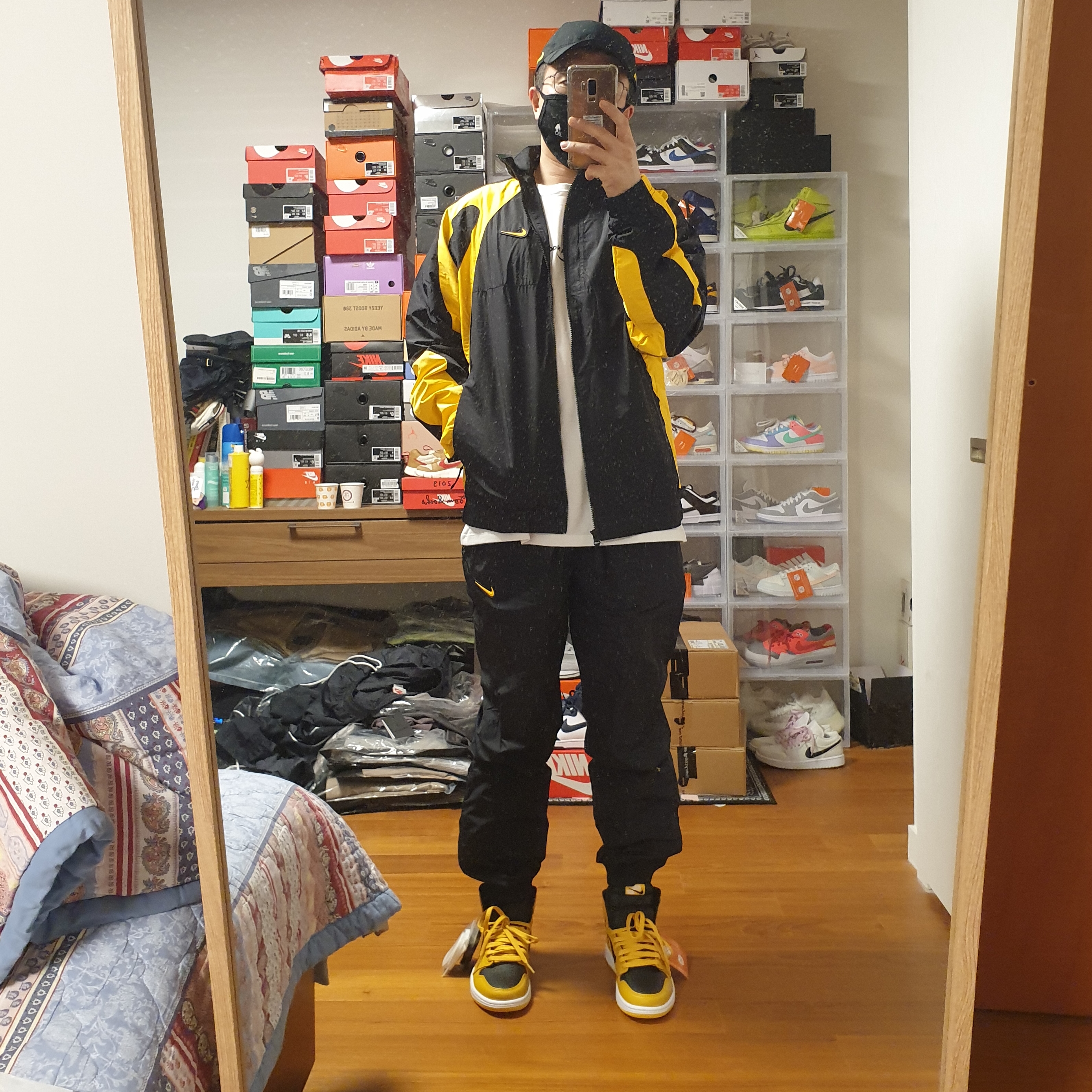 Nike x Drake Nocta Essential Track Jacket - US/EU, Nike x Drake Nocta Essential Cap Black 착용 스타일 - 2