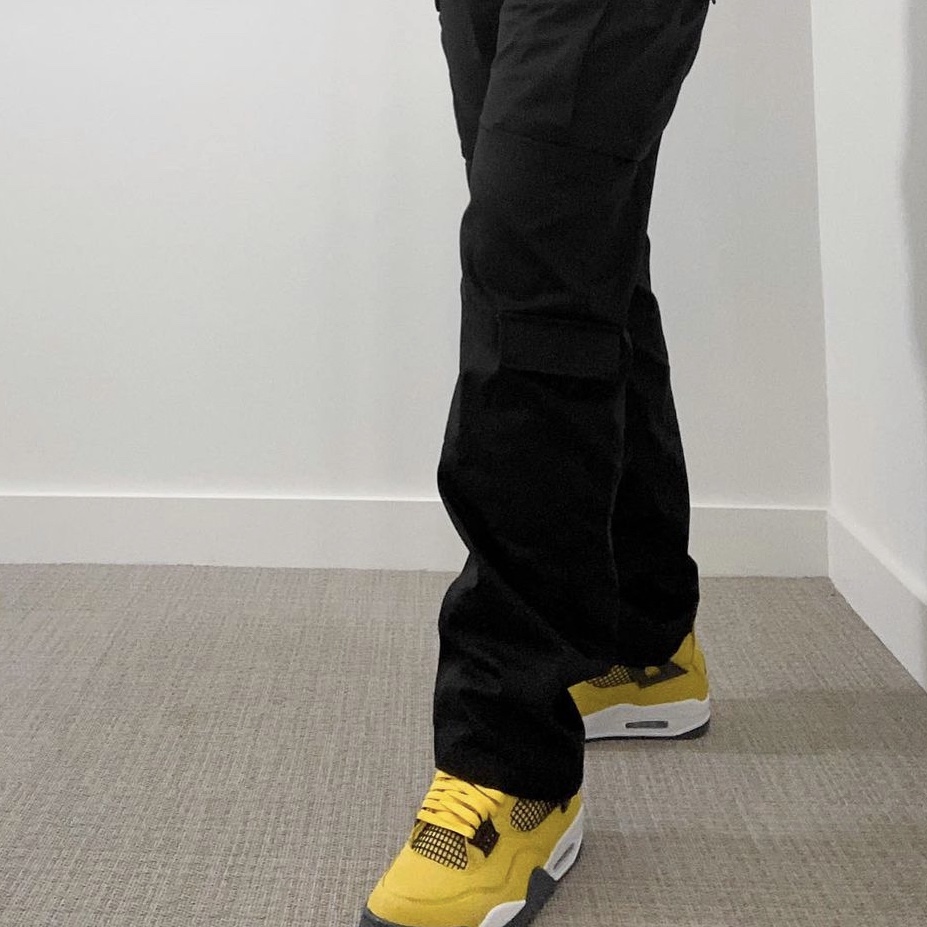 Jordan 4 Retro Tour Yellow 착용 스타일 - 2