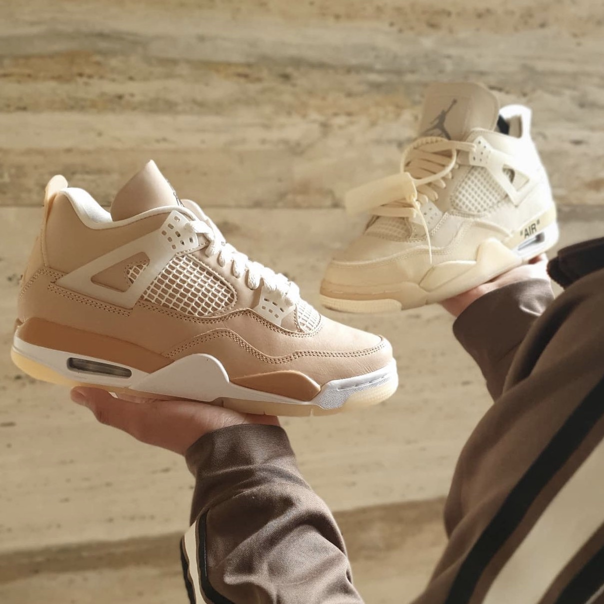 (W) Jordan 4 Retro Shimmer 착용 스타일 - 5