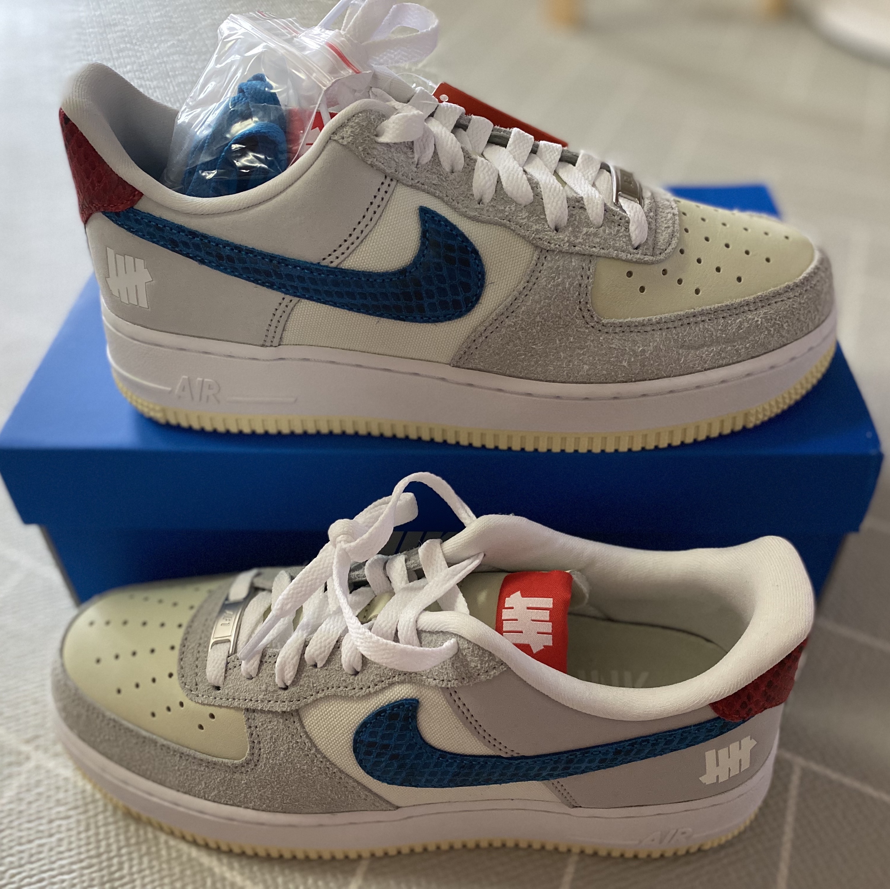 Nike x Undefeated Air Force 1 Low SP 5 On It 착용 스타일 - 2