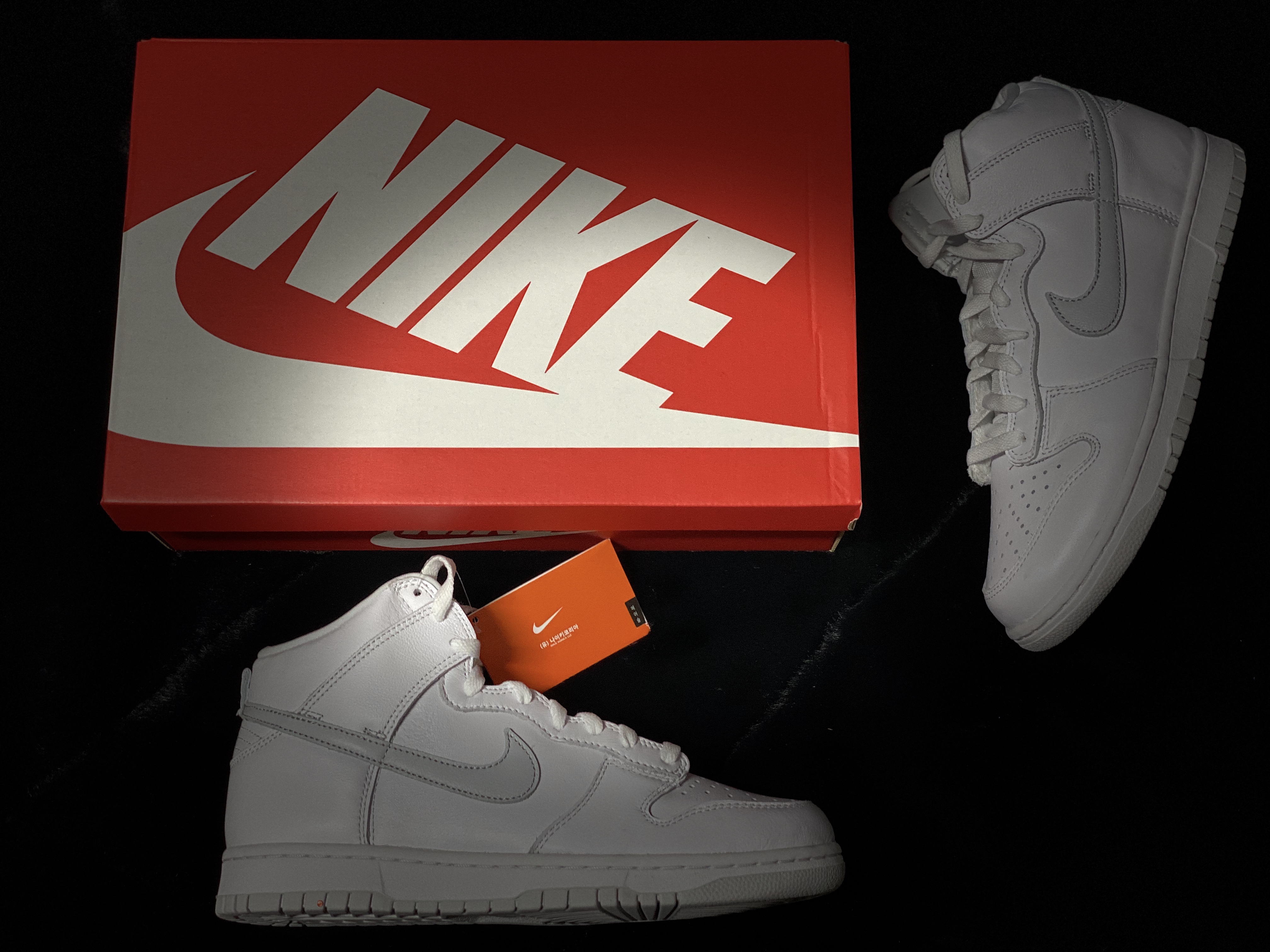 Nike Dunk High SP Pure Platinum 착용 스타일 - 5