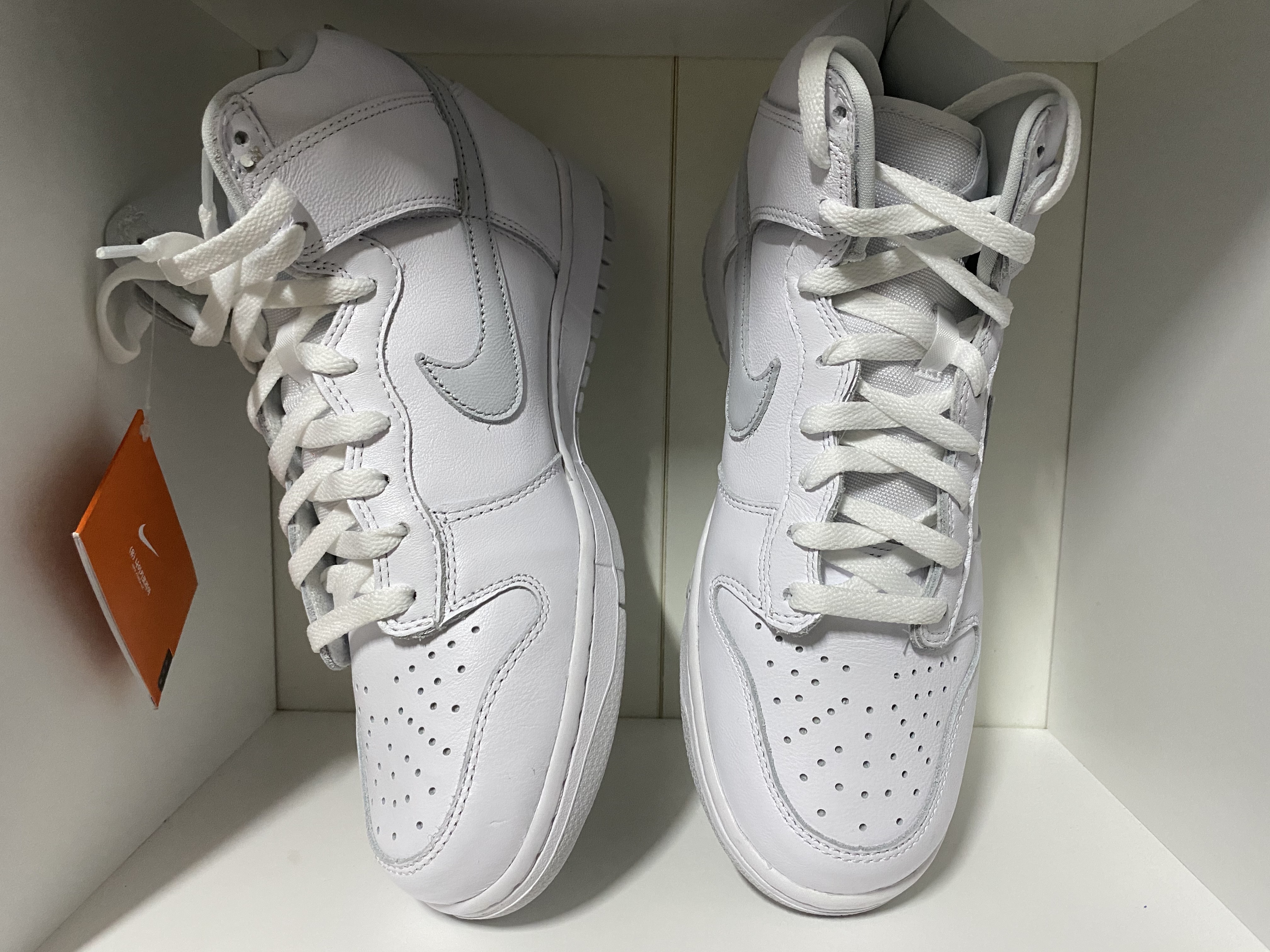 Nike Dunk High SP Pure Platinum 착용 스타일 - 2