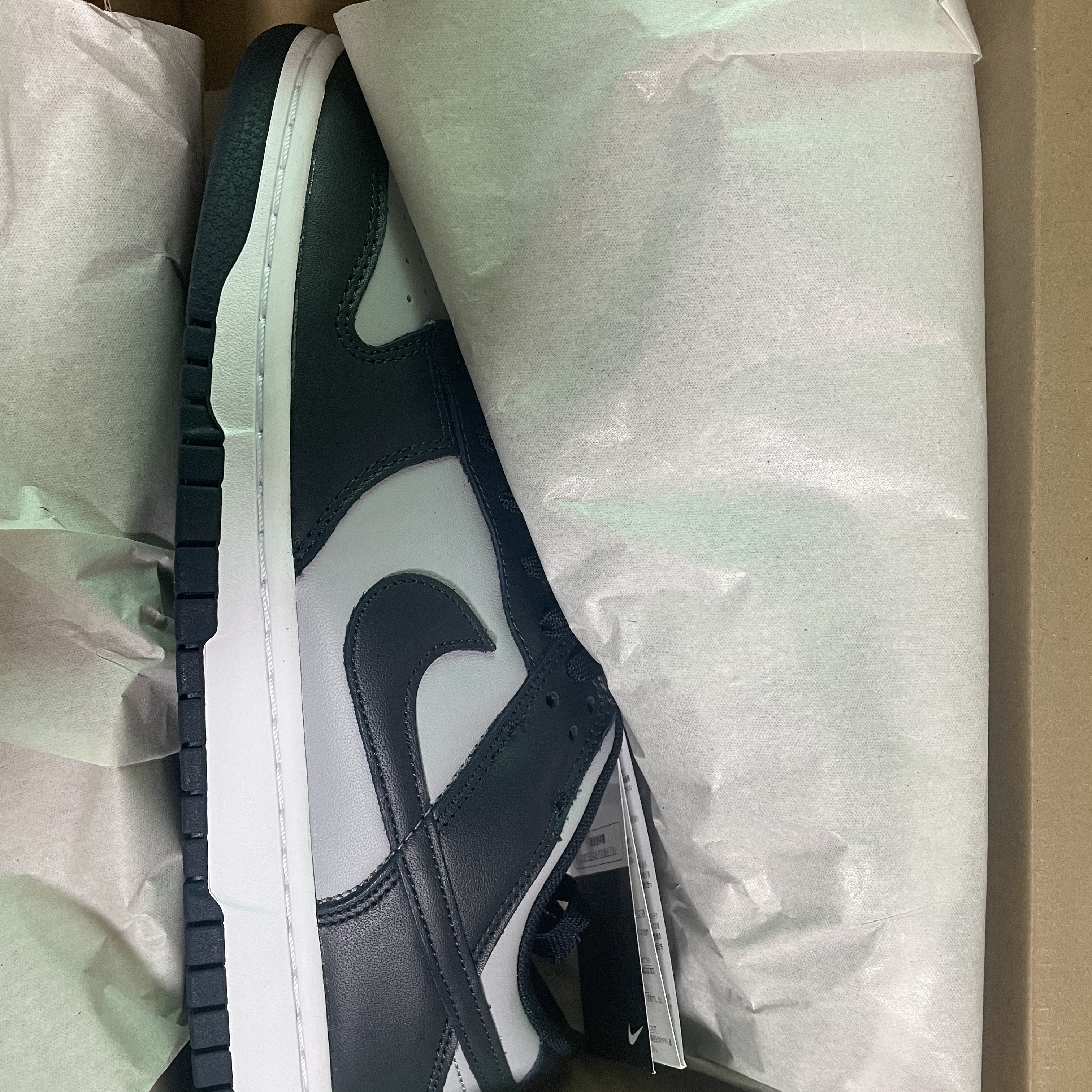 Nike Dunk Low Retro Championship Grey 착용 스타일 - 1