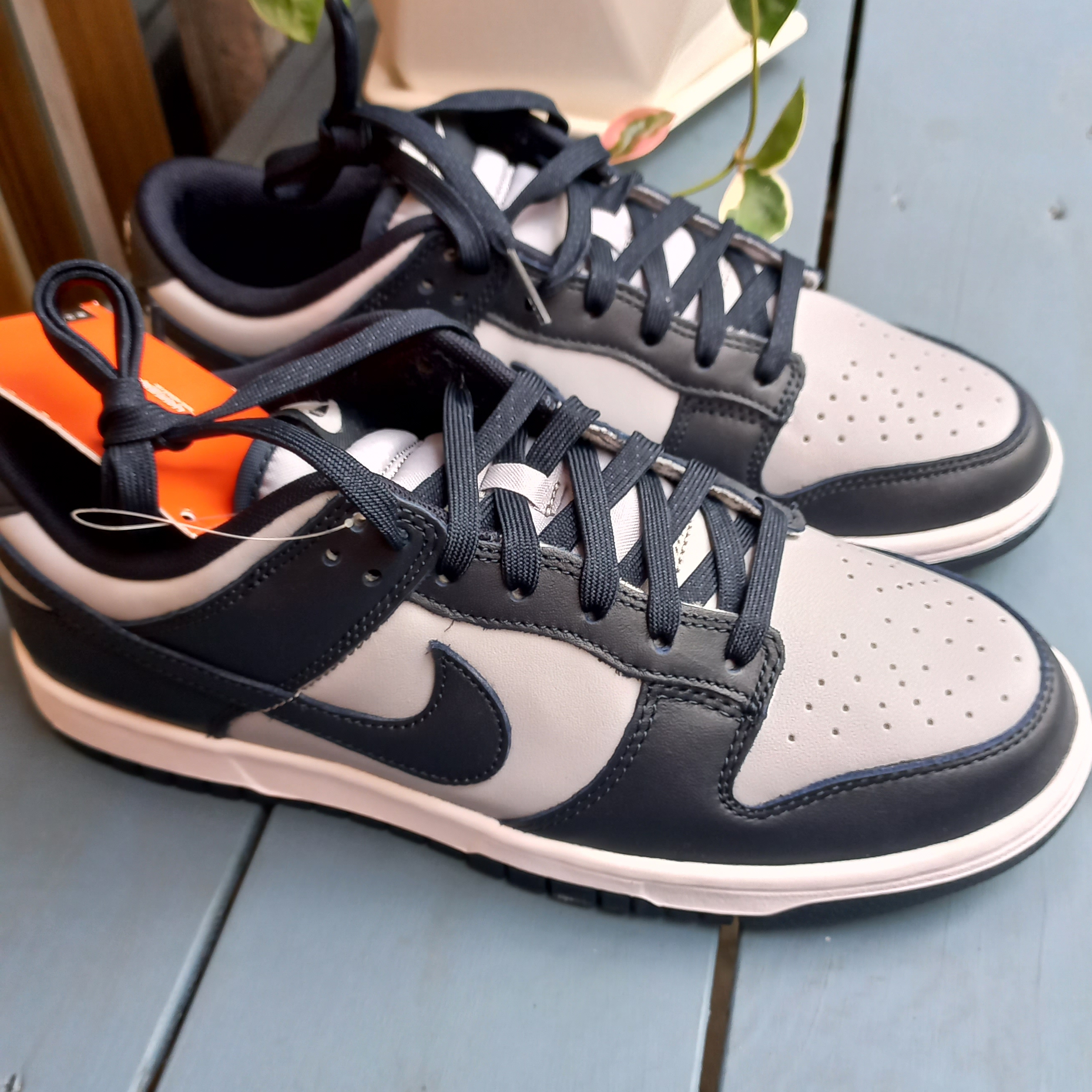 Nike Dunk Low Retro Championship Grey 착용 스타일 - 1