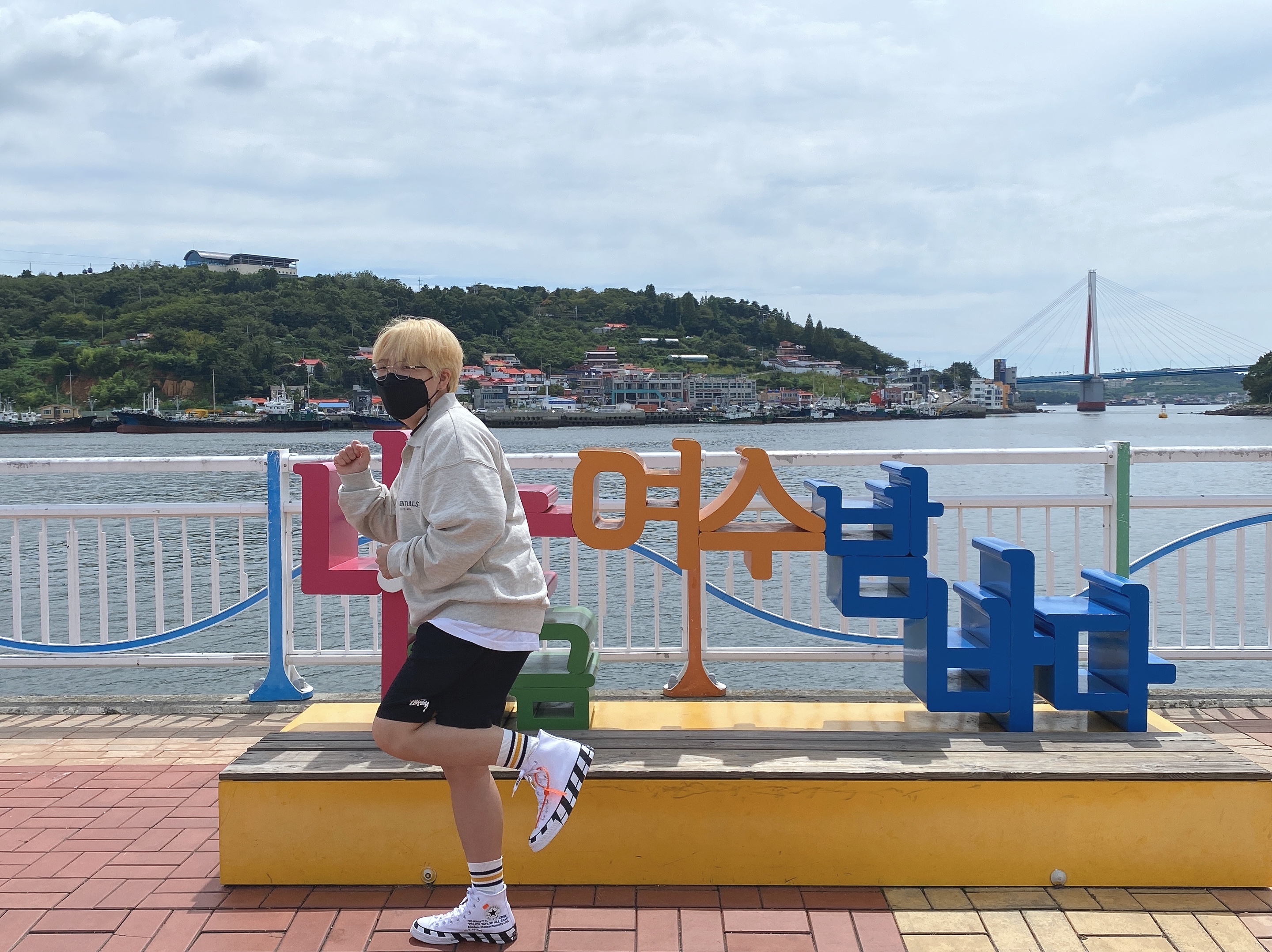 Converse x Off-White Chuck 70 High V2 2021, Essentials Long Sleeve French Terry Polo Oatmeal - 21SS 착용 스타일