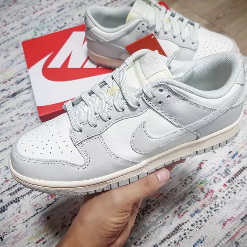 (W) Nike Dunk Low Light Bone 착용 스타일