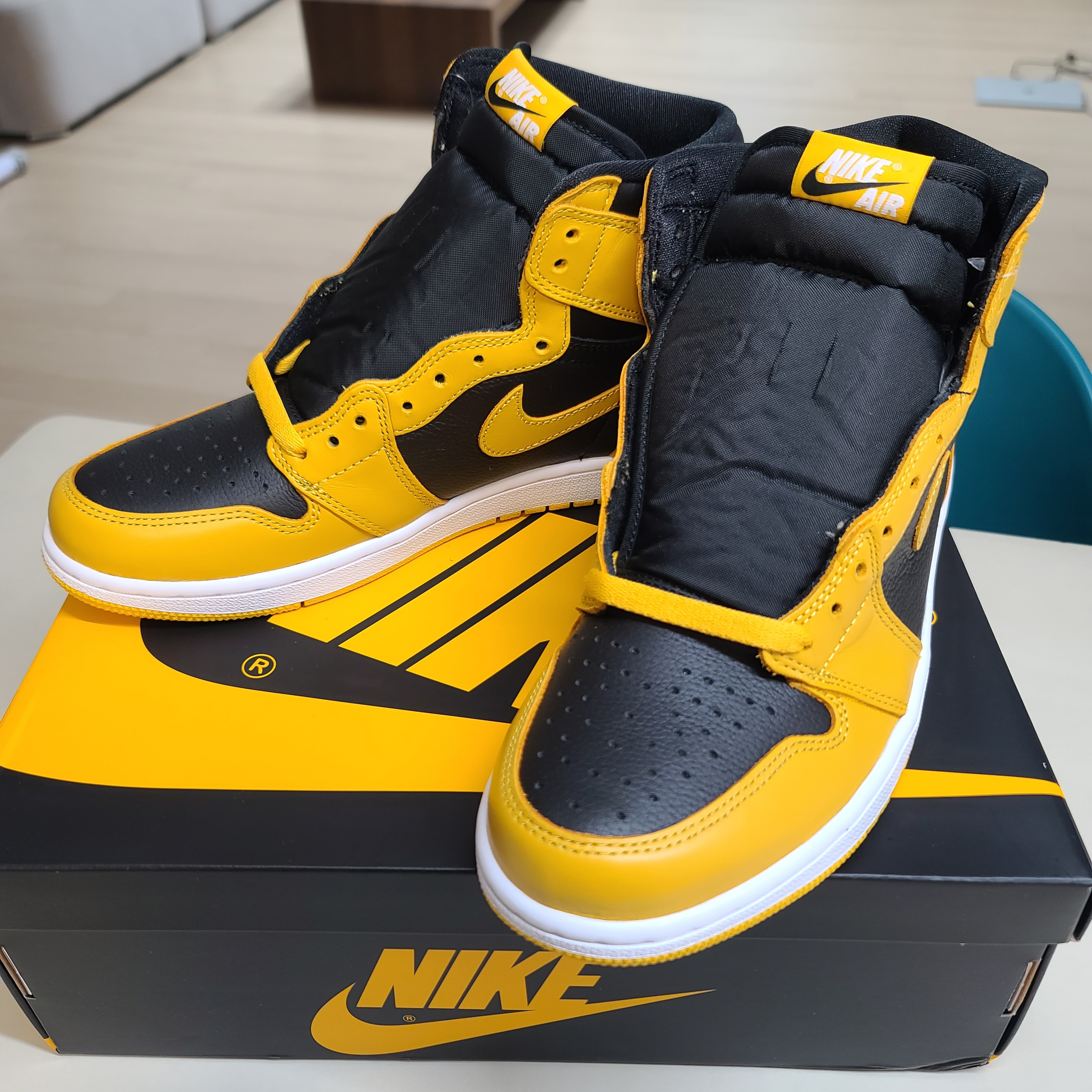 Jordan 1 Retro High OG Pollen 착용 스타일 - 3