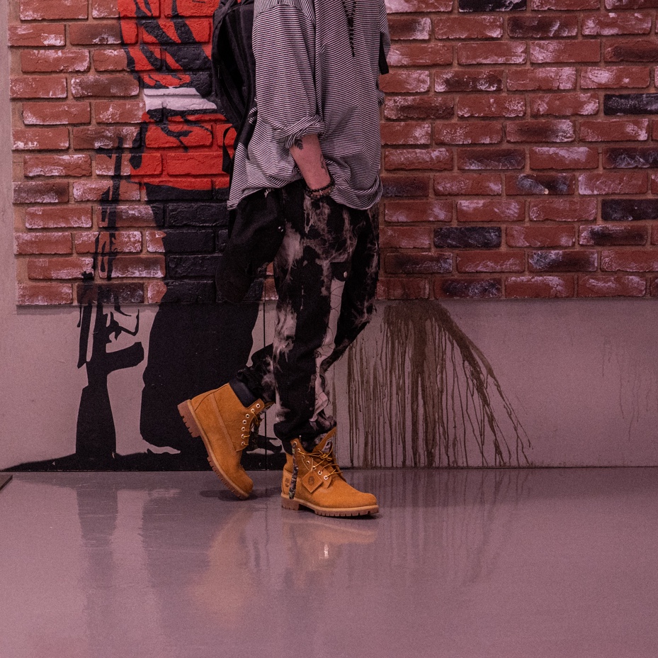 Timberland x BAPE x Undefeated 6 Inch Boots - Wide 착용 스타일 - 1