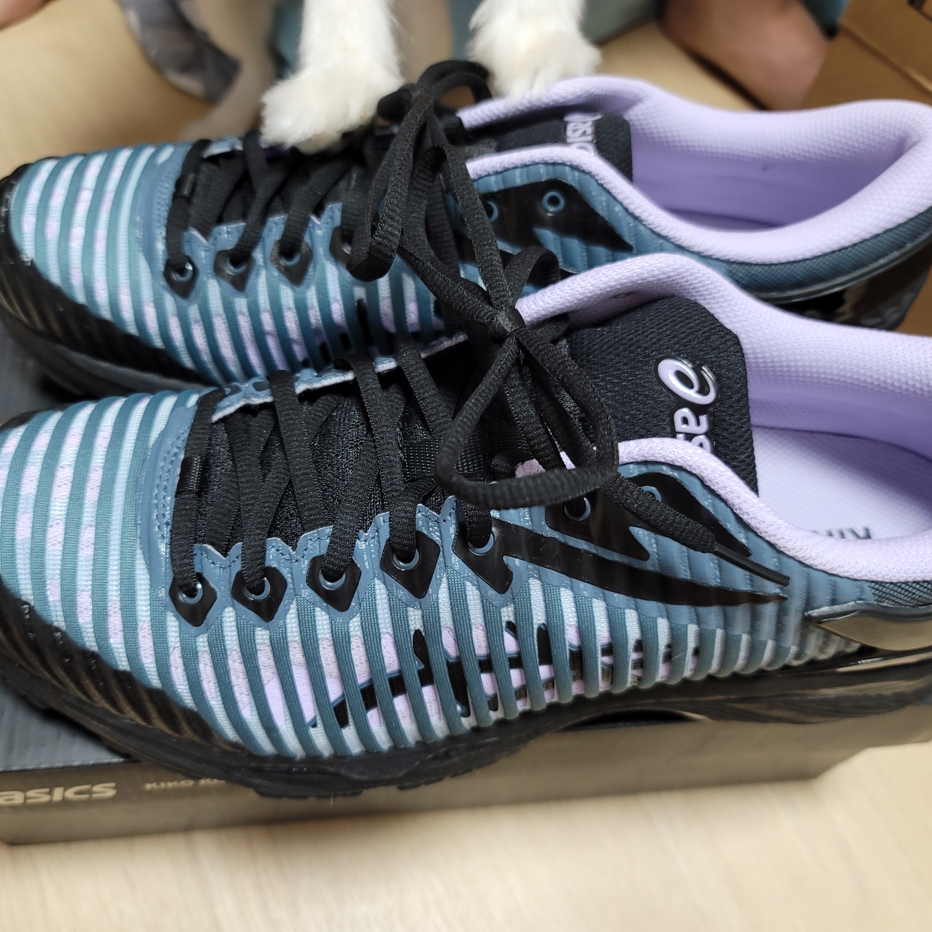 Asics x Kiko Kostadinov Gel-Delva 1 Murasaki 착용 스타일