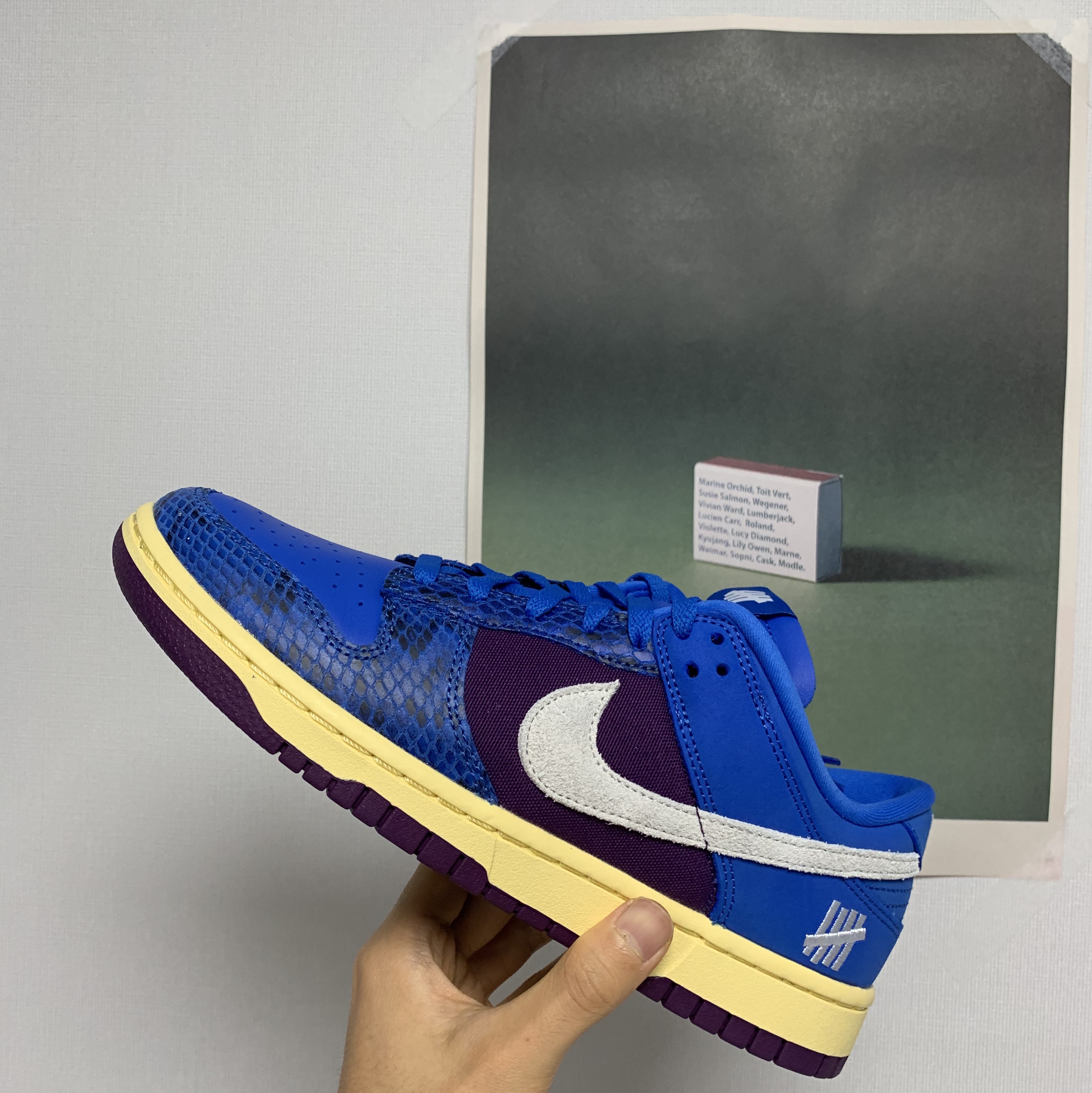 Nike x Undefeated Dunk Low SP 5 On It 착용 스타일