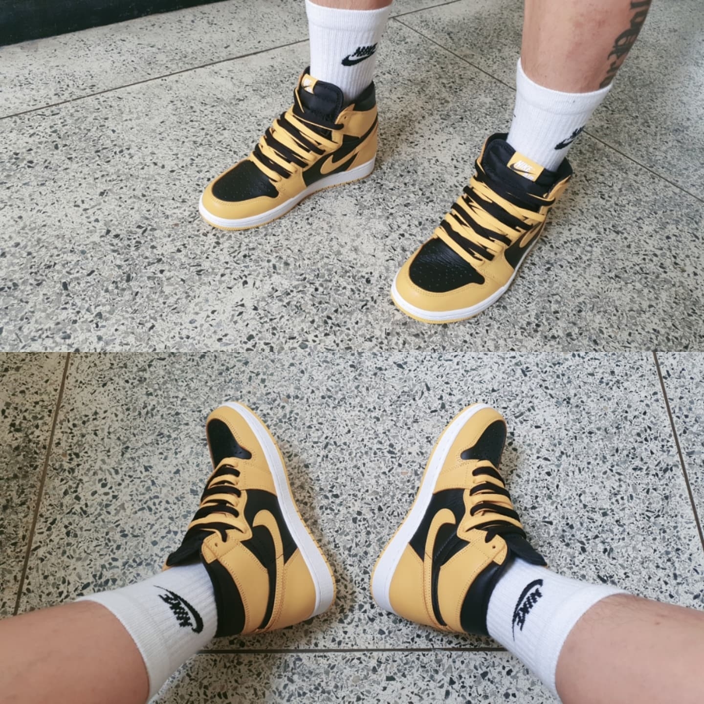 Jordan 1 Retro High OG Pollen 착용 스타일 - 2