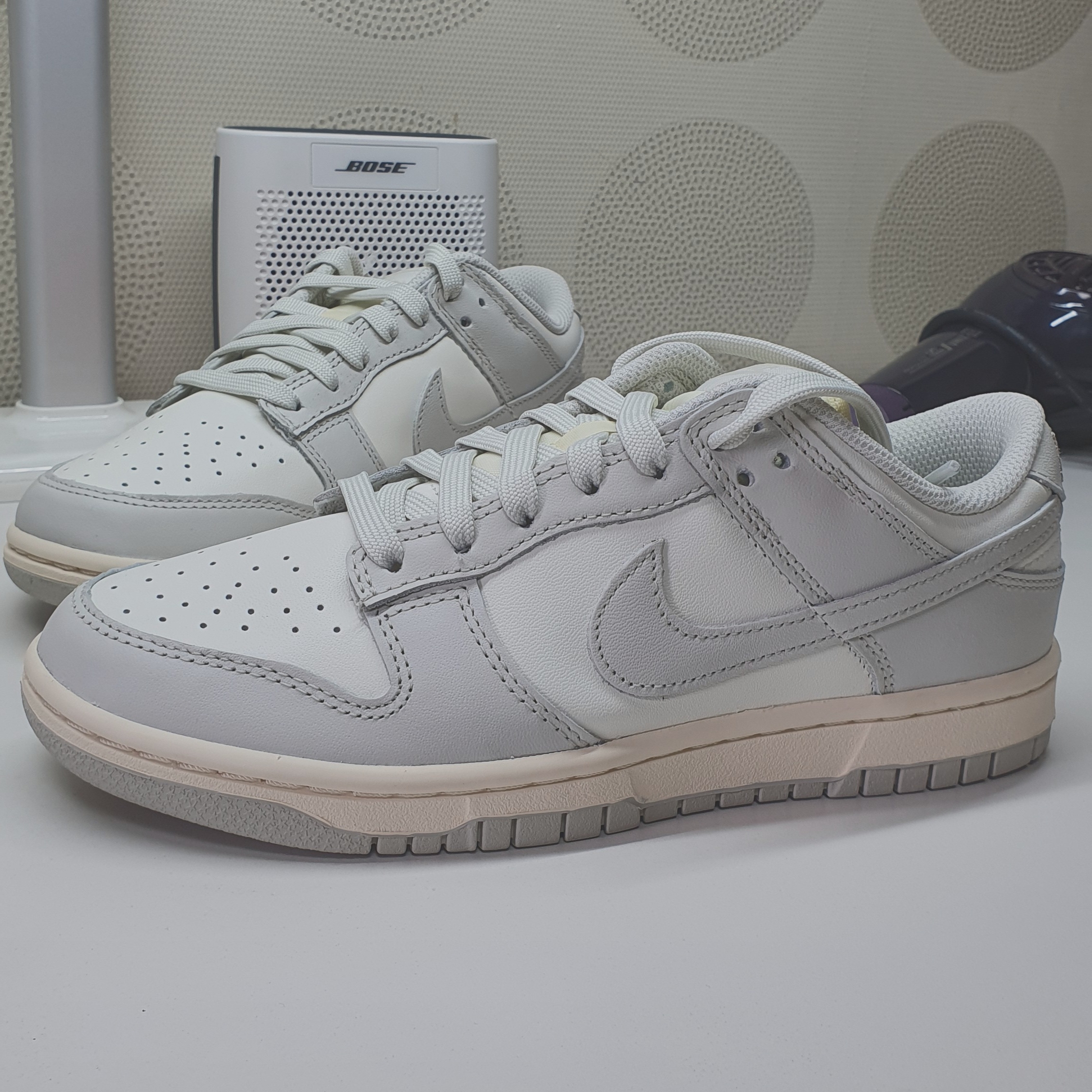 (W) Nike Dunk Low Light Bone 착용 스타일