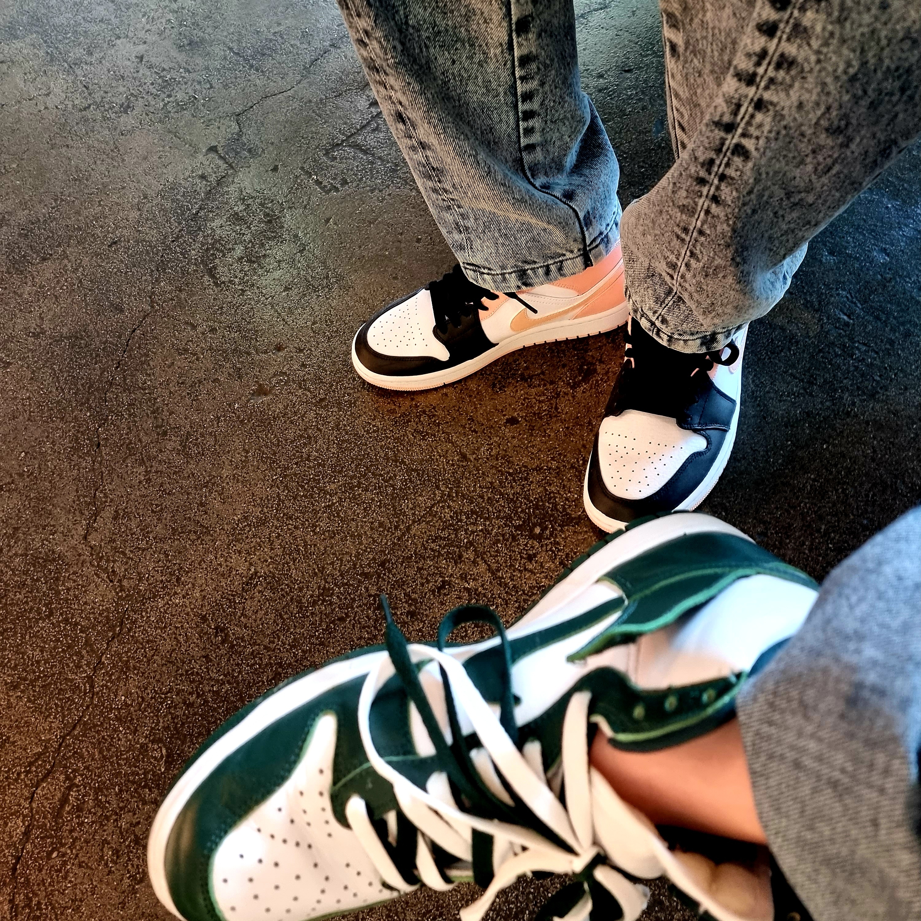Nike Dunk High SP Spartan Green 착용 스타일 - 2