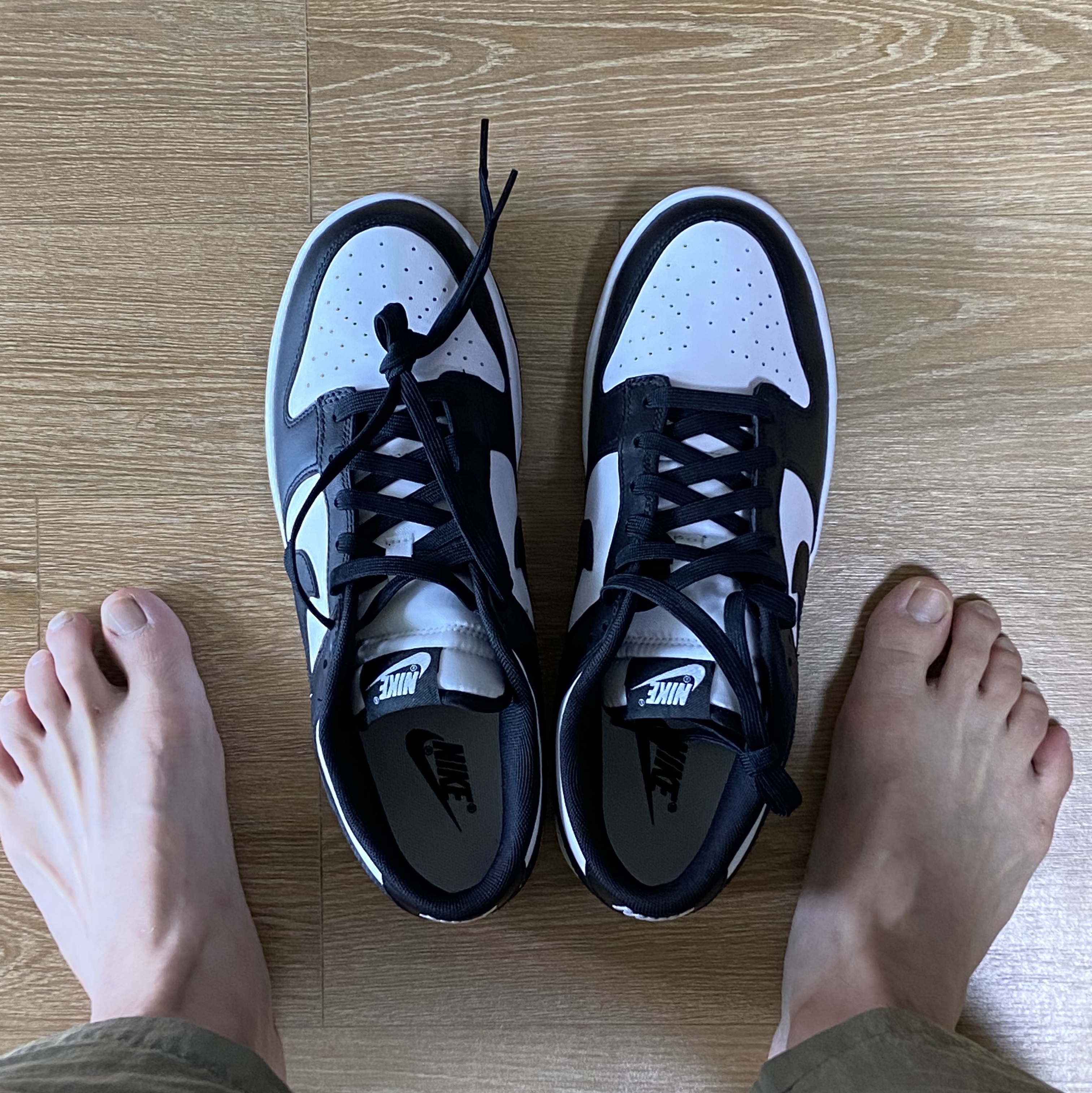 Nike Dunk Low Retro Black 착용 스타일