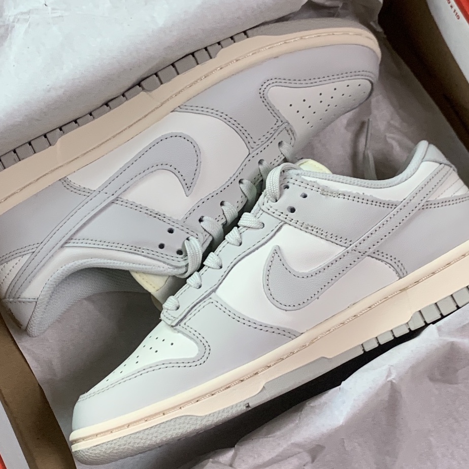(W) Nike Dunk Low Light Bone 착용 스타일