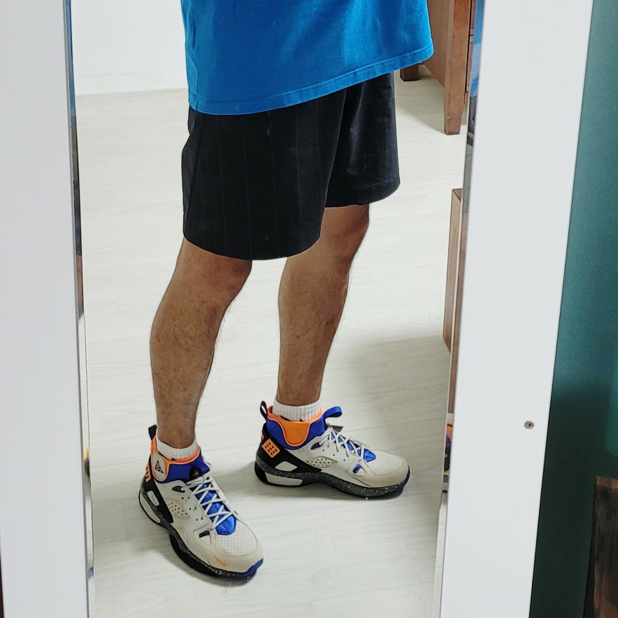 Nike ACG Air Mowabb Rattan Birch 착용 스타일 - 2