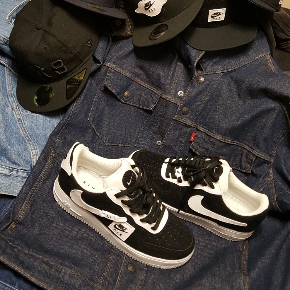 Nike Air Force 1/1 Cosmic Clay, (GS) Nike Air Force 1/1 Cosmic Clay 착용 스타일 - 2