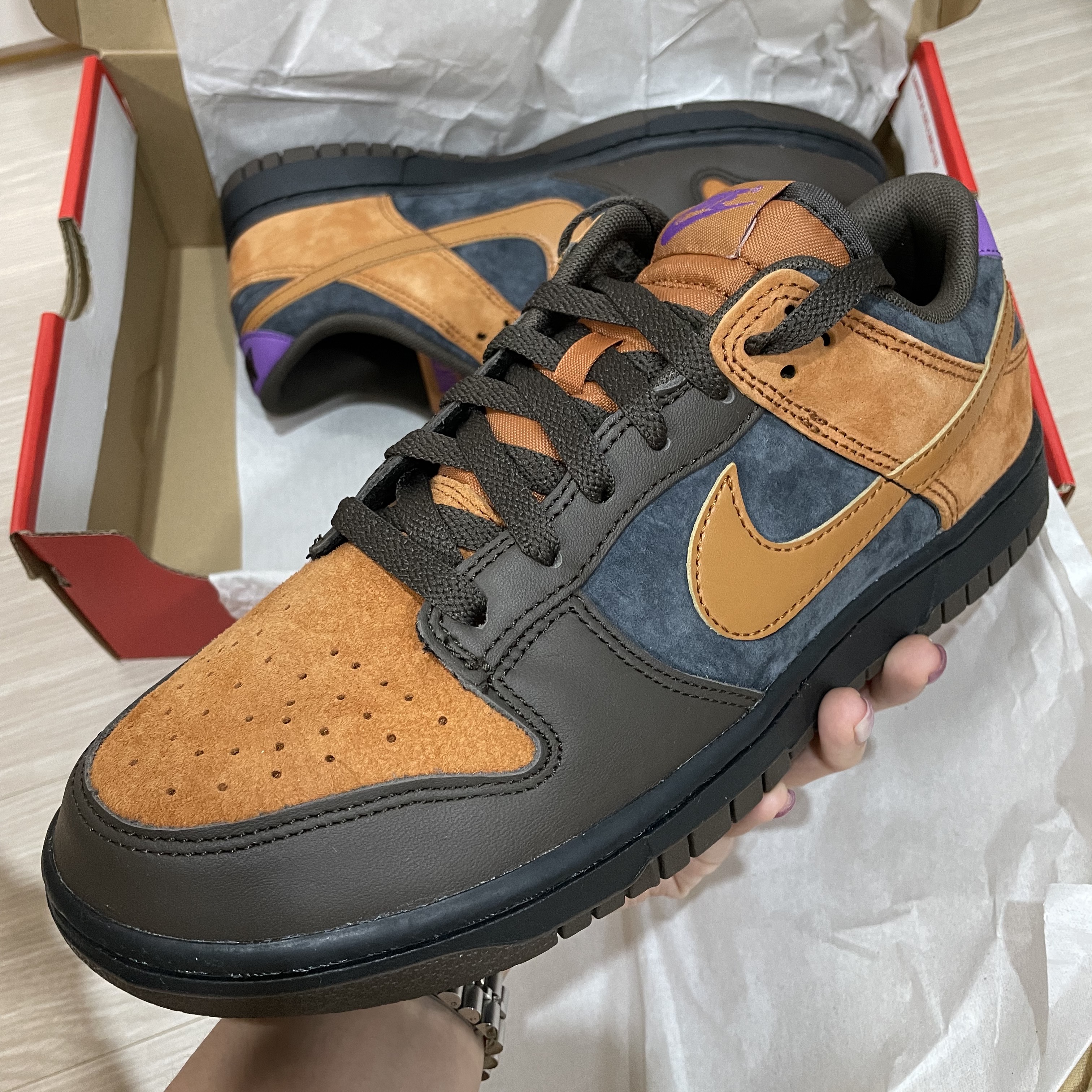 Nike Dunk Low Retro PRM Cider 착용 스타일
