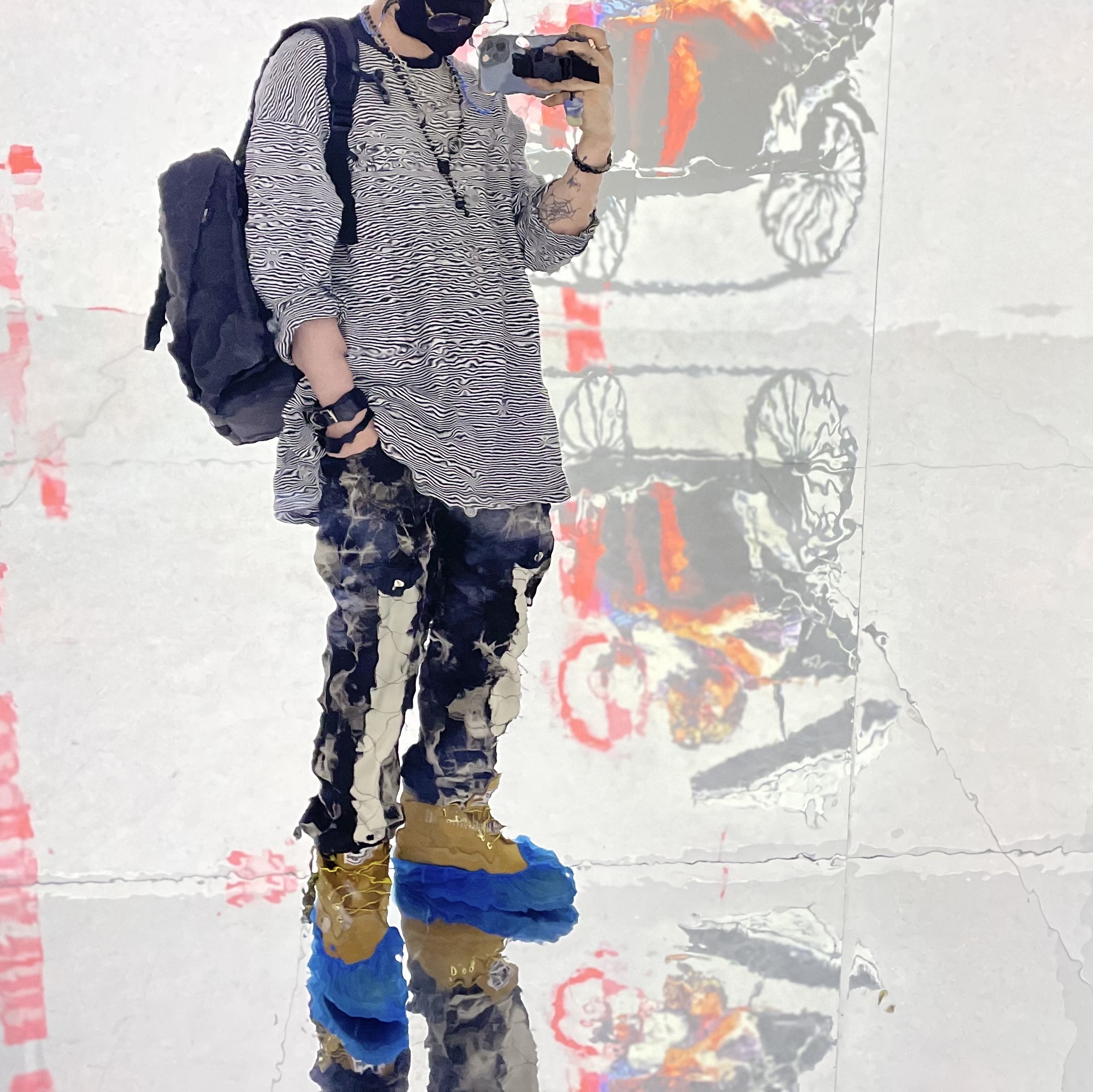 Timberland x BAPE x Undefeated 6 Inch Boots - Wide 착용 스타일 - 4