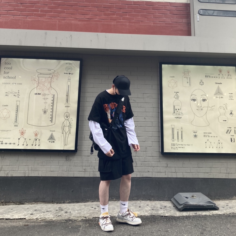 Nike x Off-White Dunk Low The 50 - Lot 46 착용 스타일 - 1