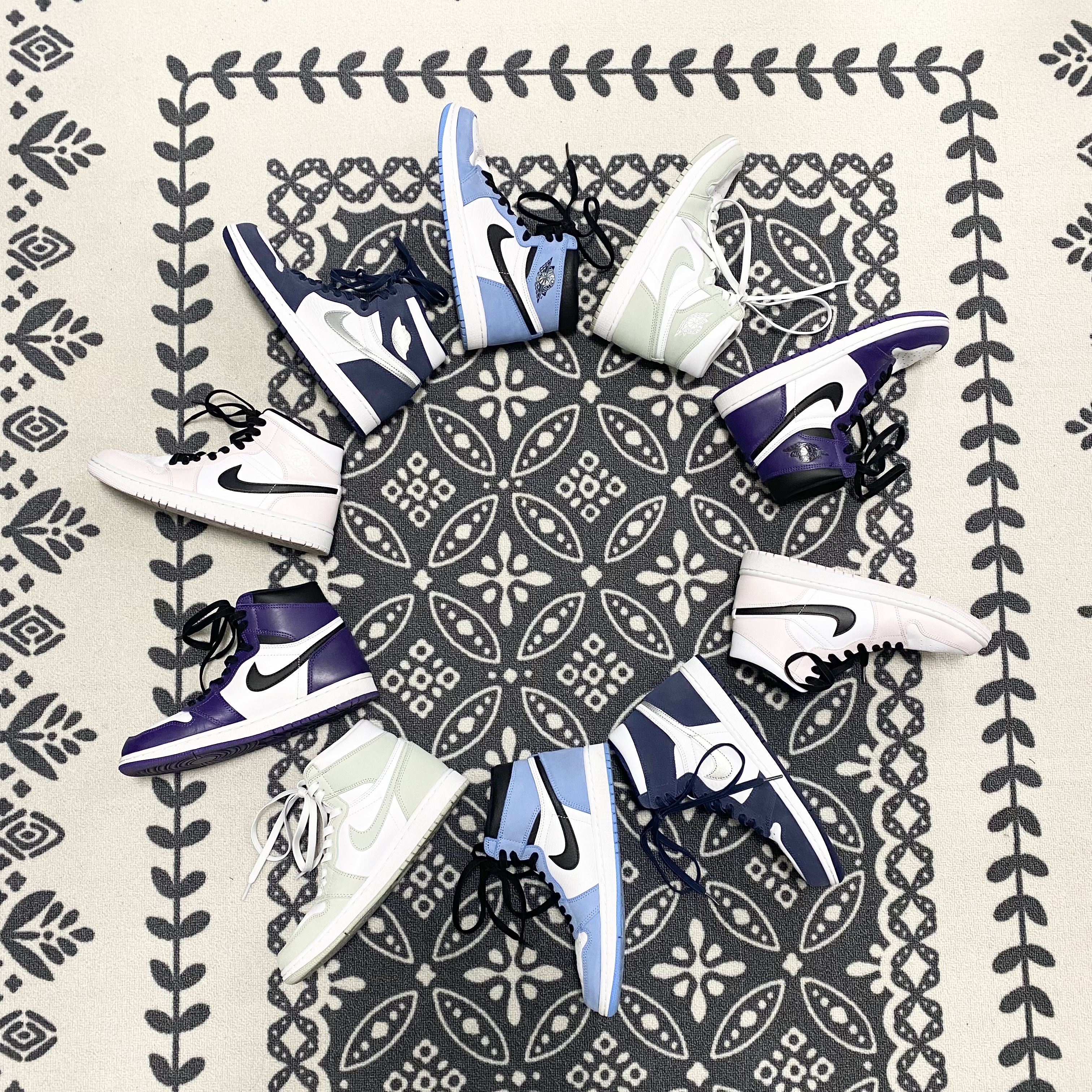 Jordan 1 Retro High OG CO.JP Midnight Navy, (GS) Jordan 1 Retro High OG CO.JP Midnight Navy 착용 스타일