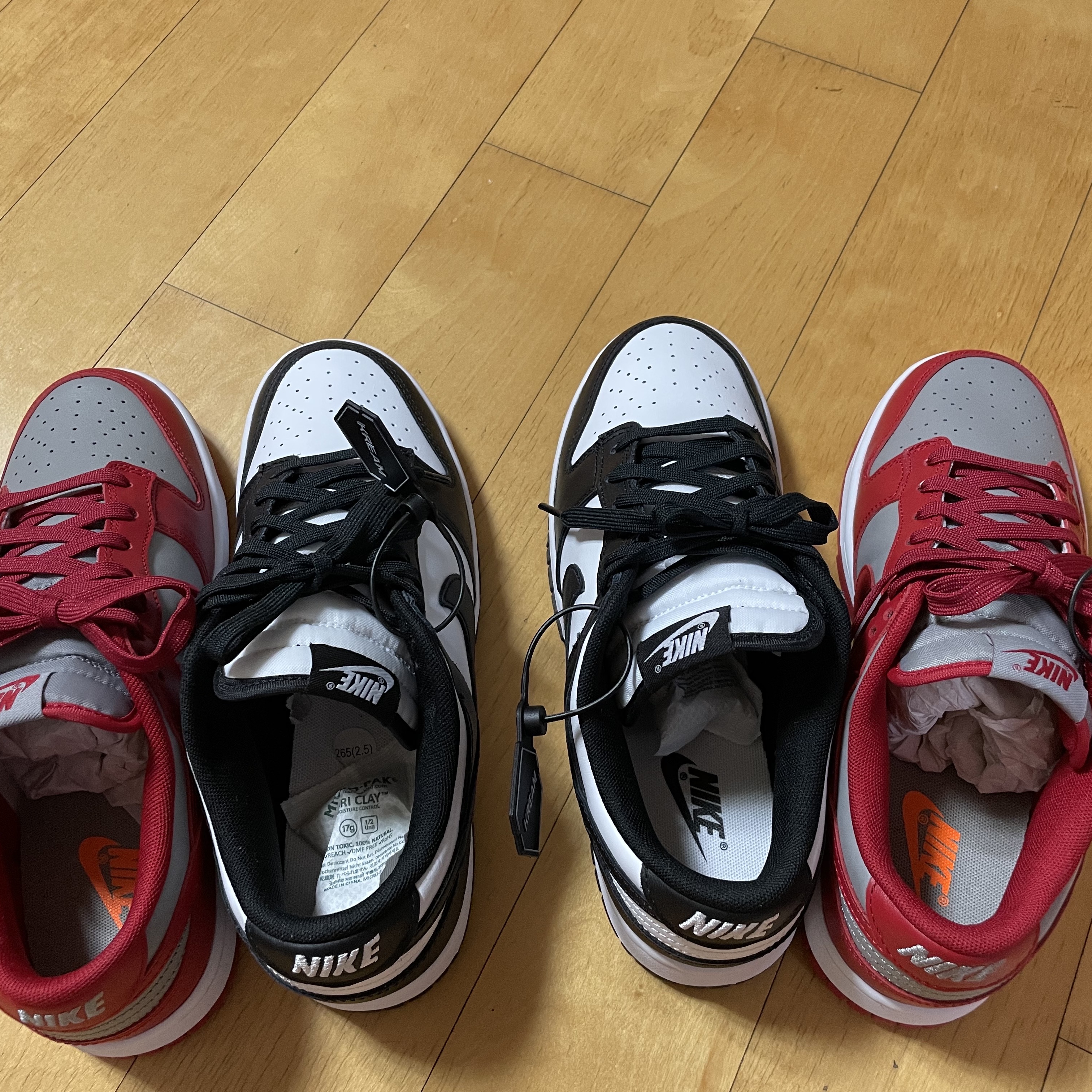Nike Dunk Low Retro Black, Nike Dunk Low Retro Medium Grey 착용 스타일