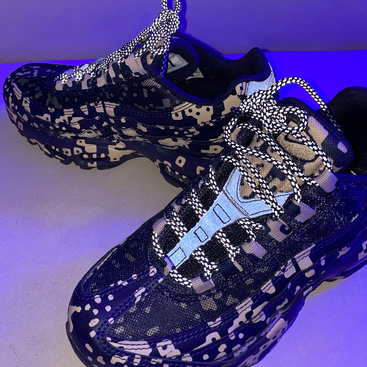 Nike x Cav Empt Air Max 95 Blackened Blue 착용 스타일 - 1