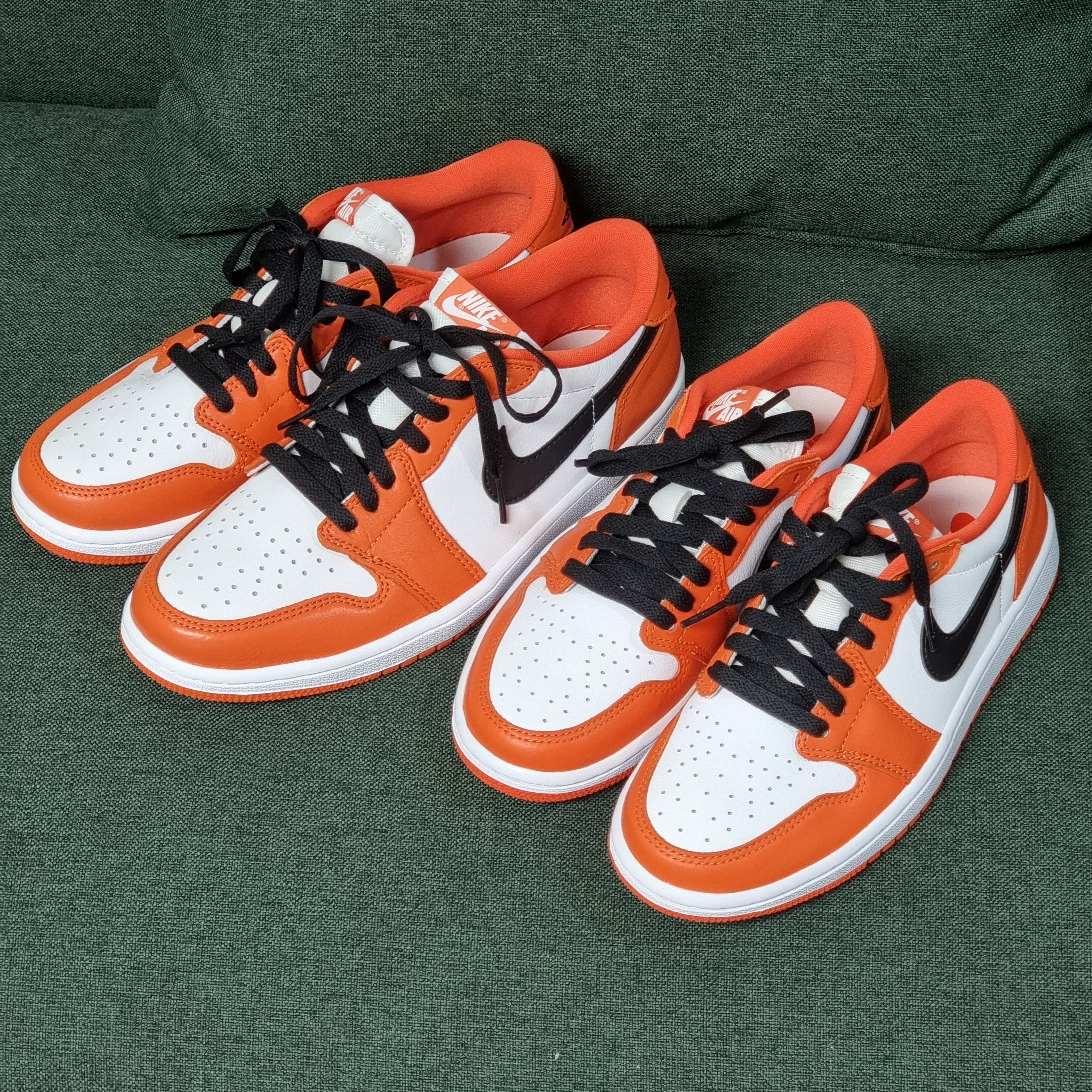 (W) Jordan 1 Low OG Starfish, Jordan 1 Low OG Starfish 착용 스타일