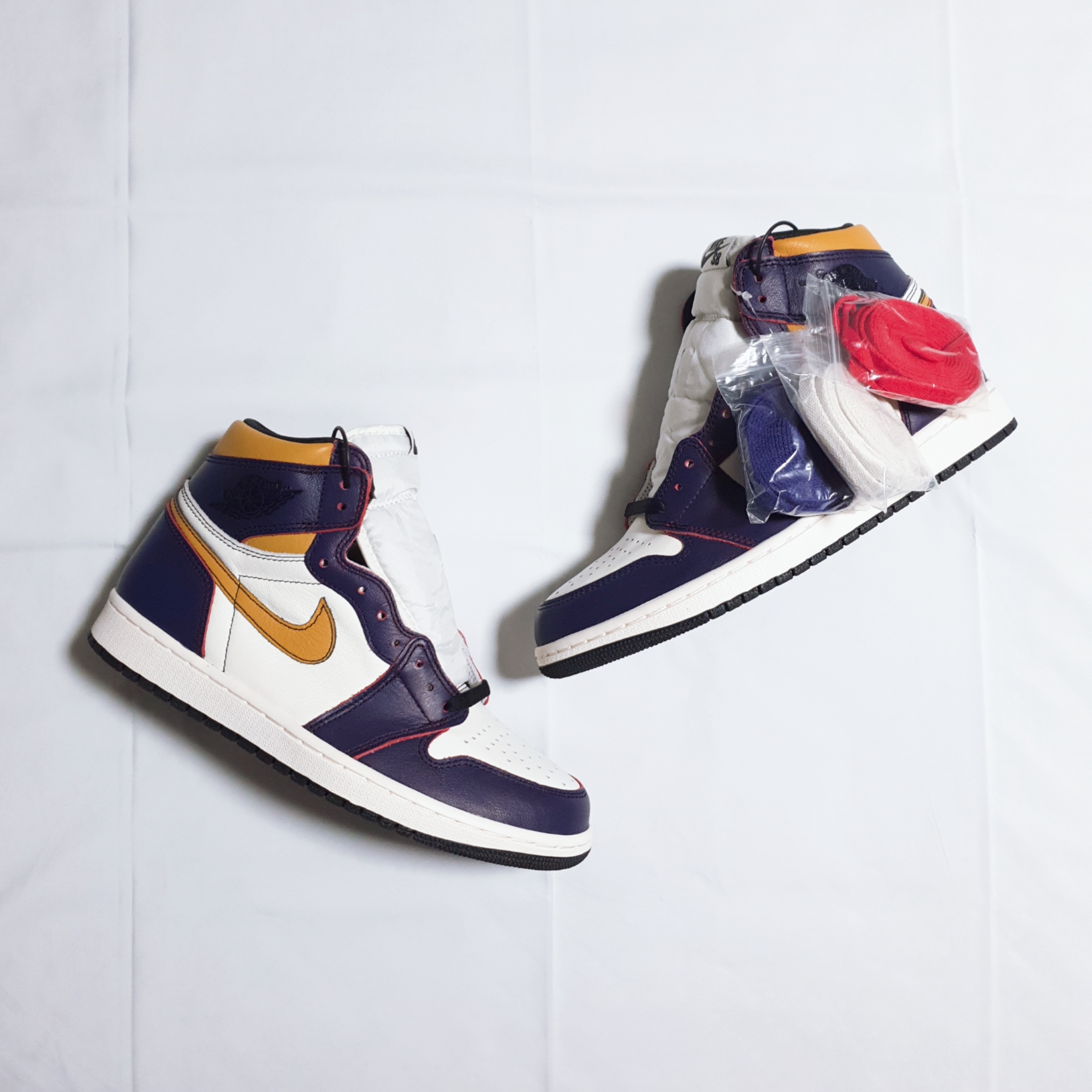Jordan 1 Retro High OG Defiant SB LA to Chicago 착용 스타일 - 4