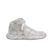 Maison Mihara Yasuhiro Wayne OG DE Sole Leather High-top Sneakers White
