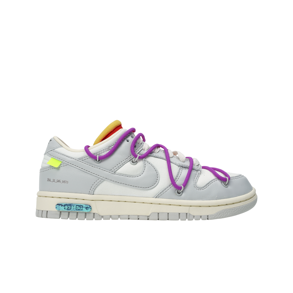 나이키 x 오프화이트 덩크 로우 더 50 - 로트 45(Nike x Off-White Dunk Low The 50 - Lot 45)