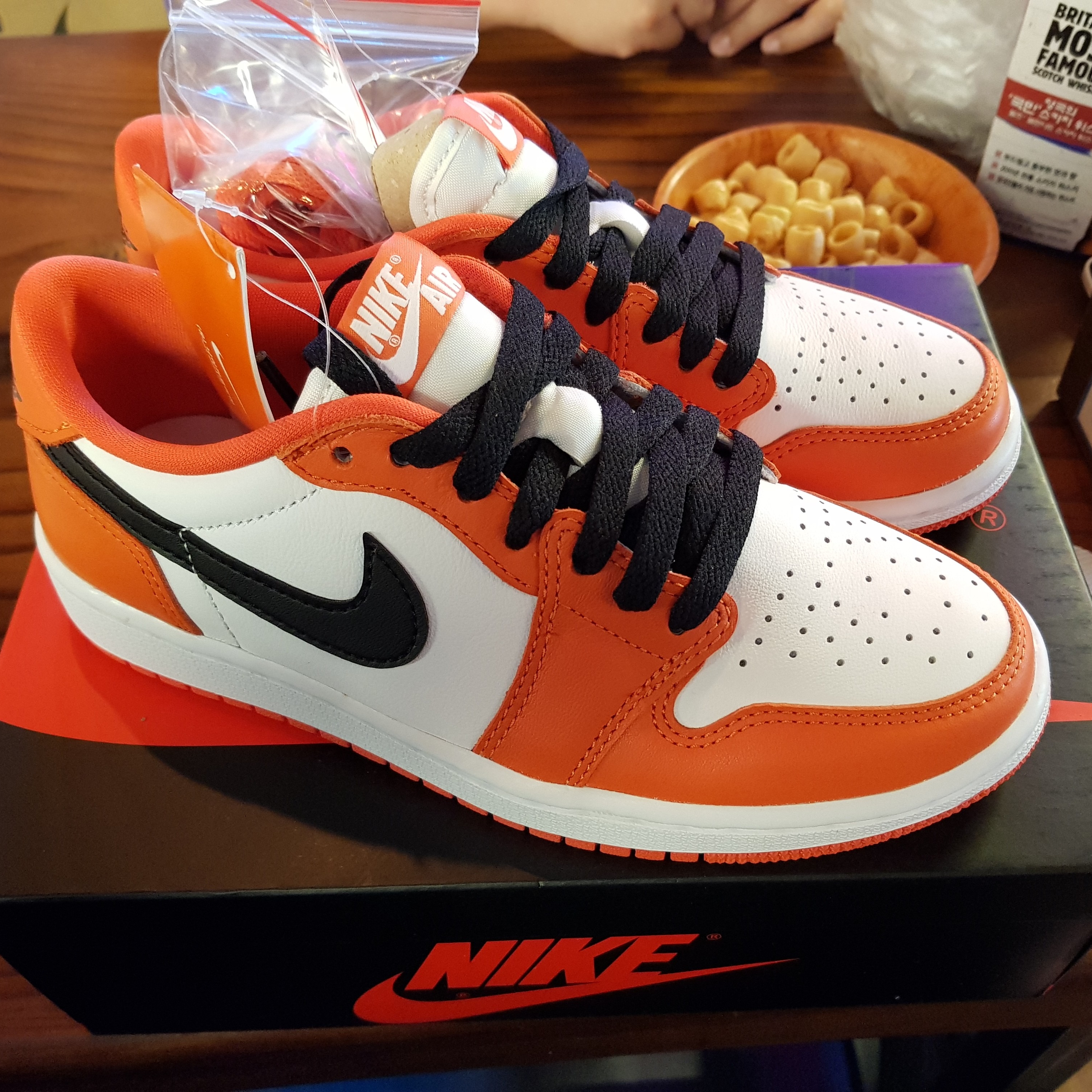 (W) Jordan 1 Low OG Starfish 착용 스타일