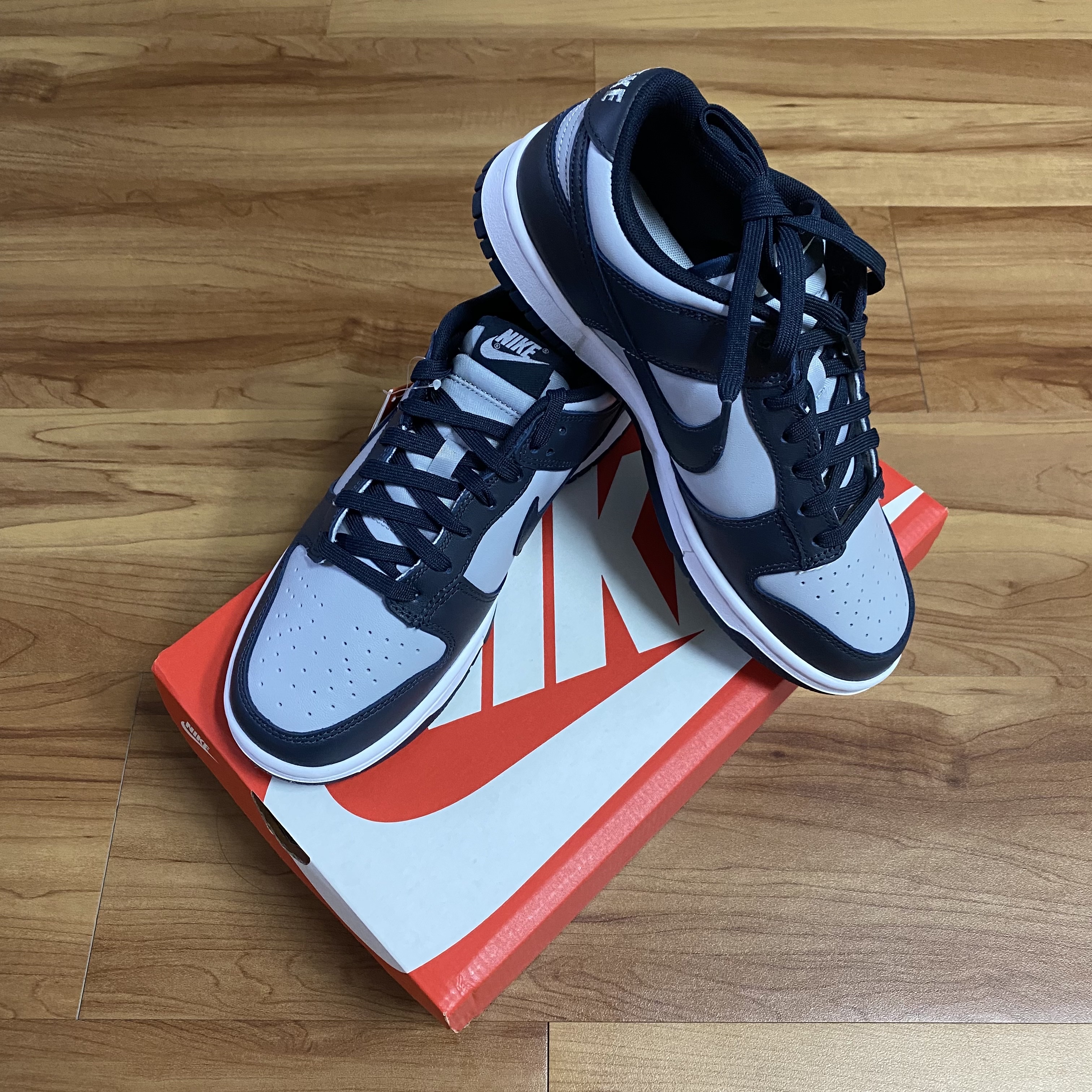 Nike Dunk Low Retro Championship Grey 착용 스타일 - 3