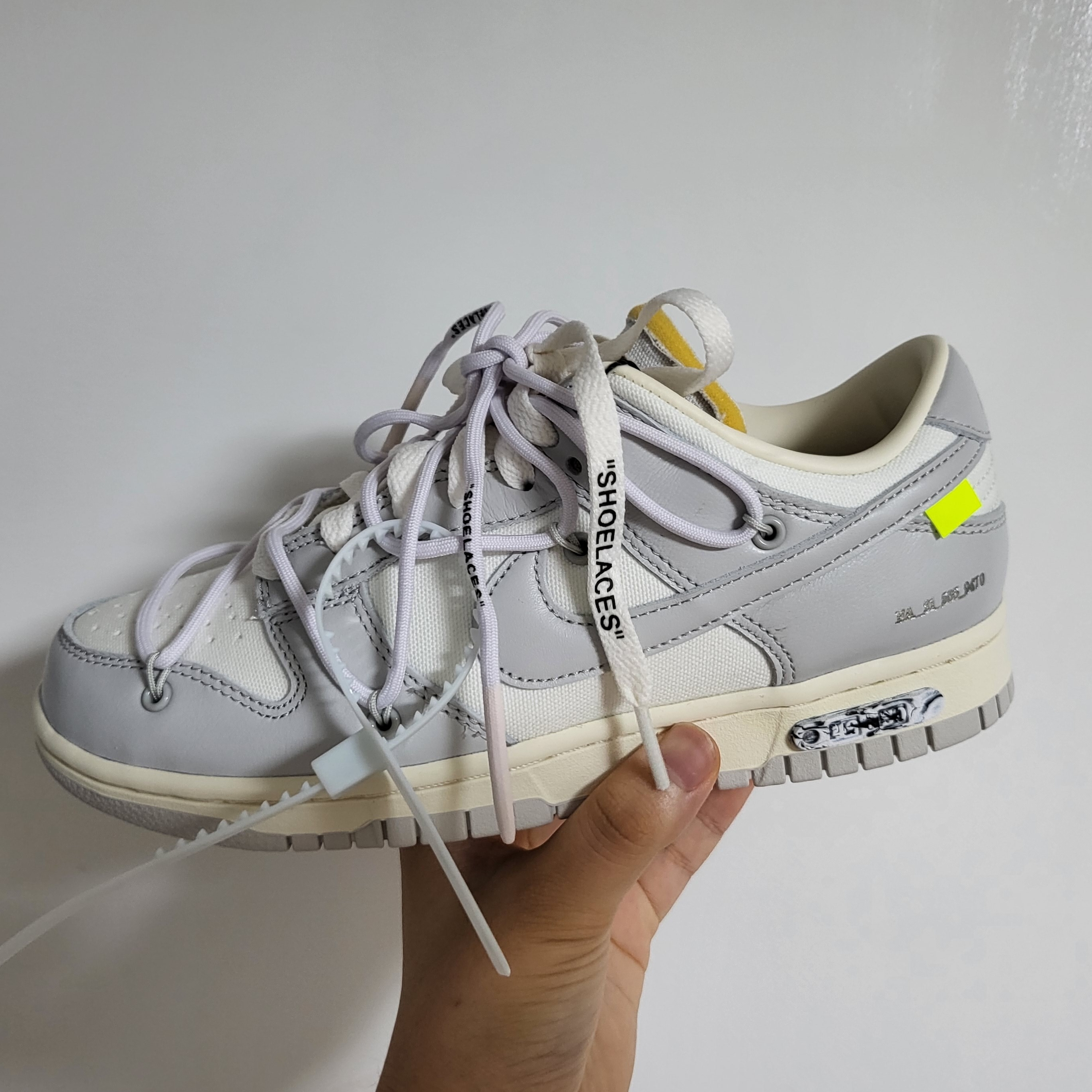 Nike x Off-White Dunk Low The 50 - Lot 49 착용 스타일 - 1