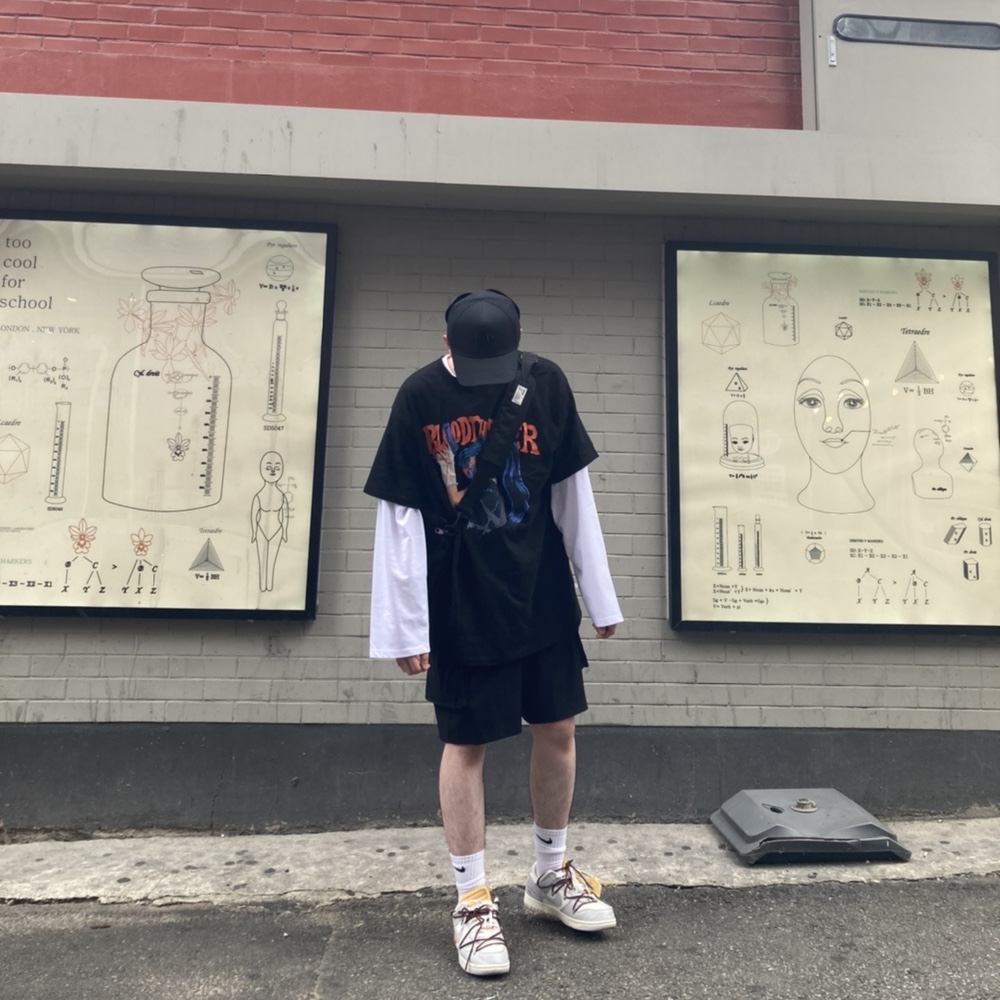 Nike x Off-White Dunk Low The 50 - Lot 46 착용 스타일 - 2