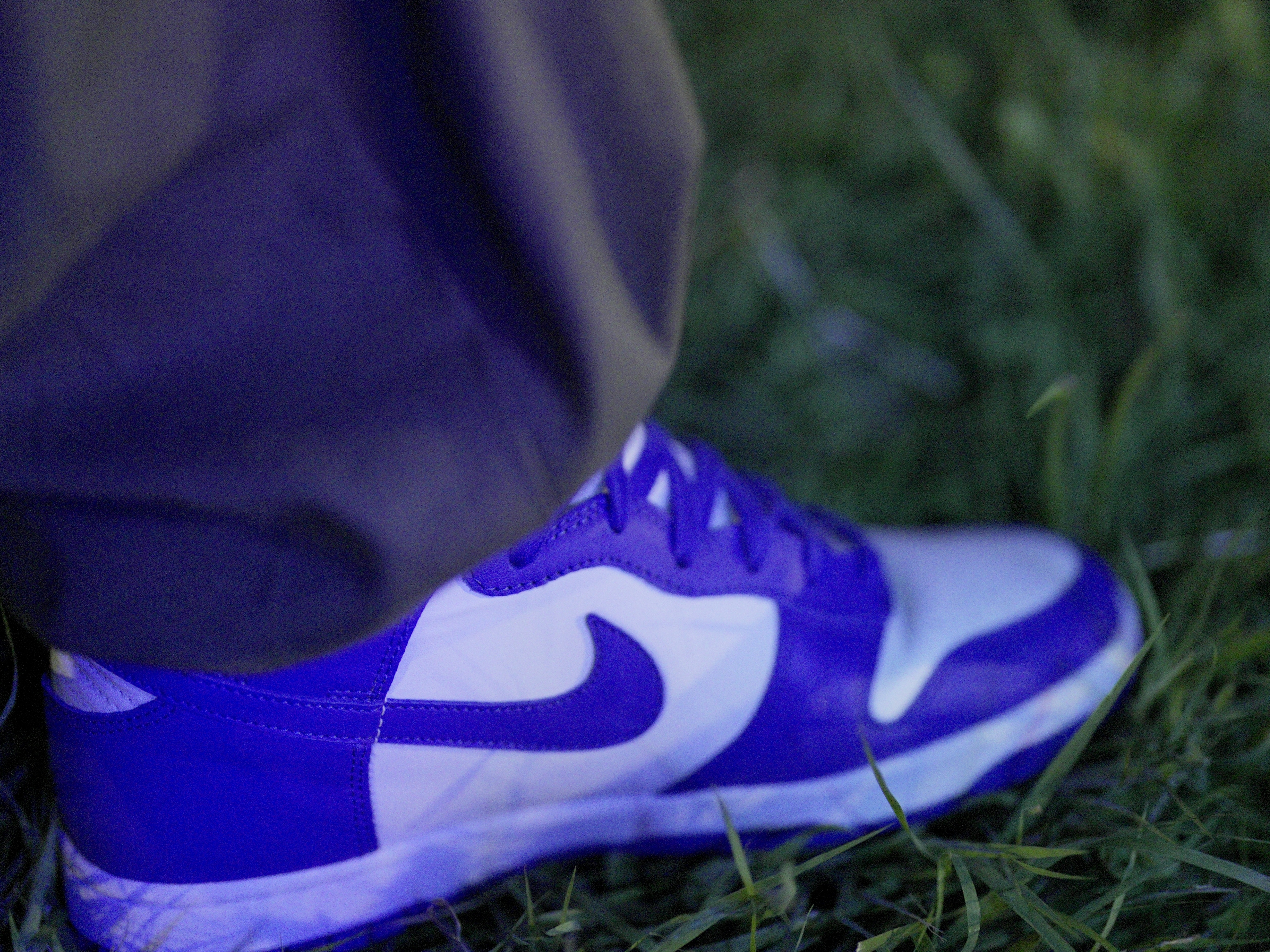 Nike Dunk High Retro Game Royal 착용 스타일