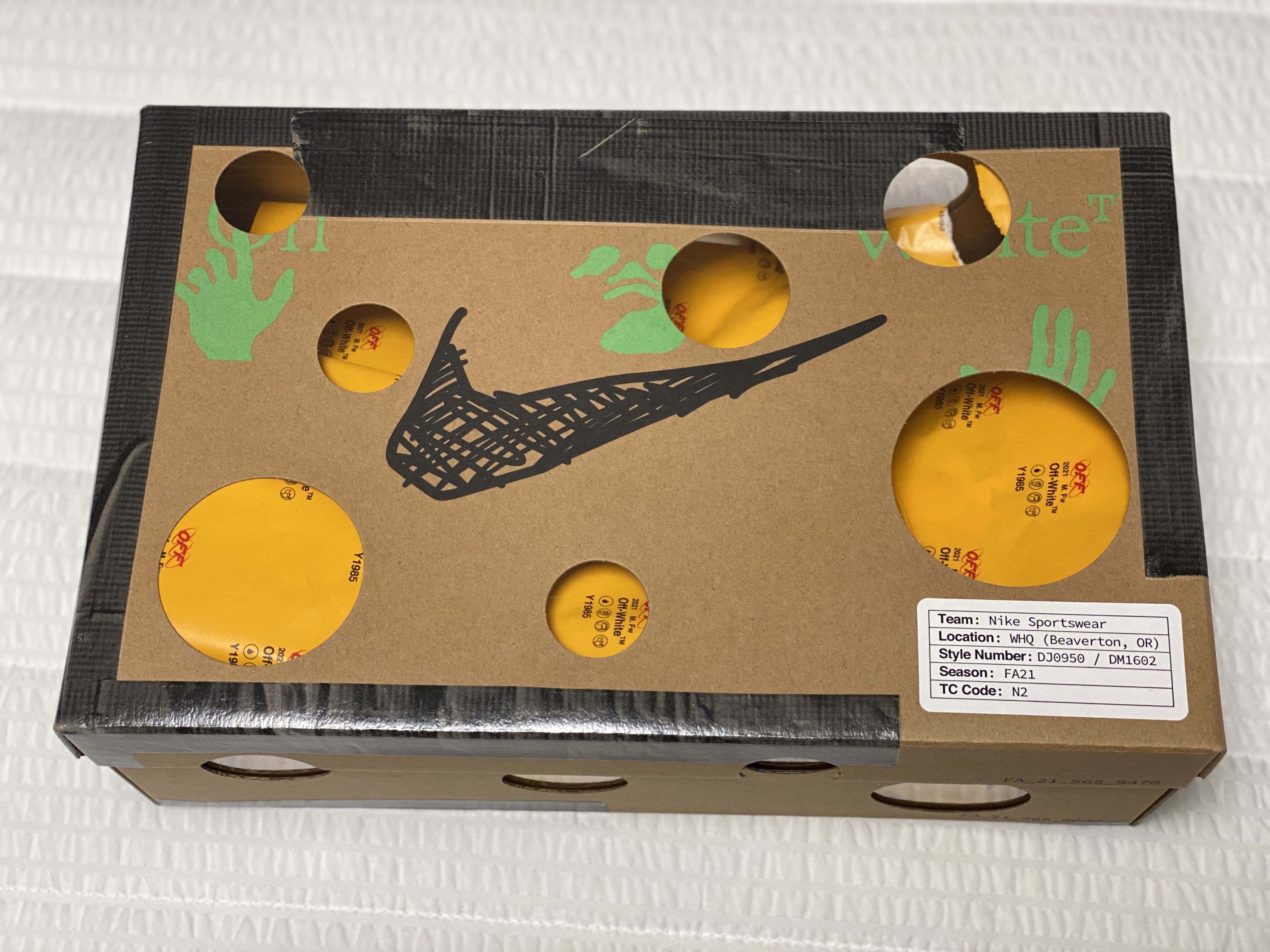 Nike x Off-White Dunk Low The 50 - Lot 46 착용 스타일 - 1