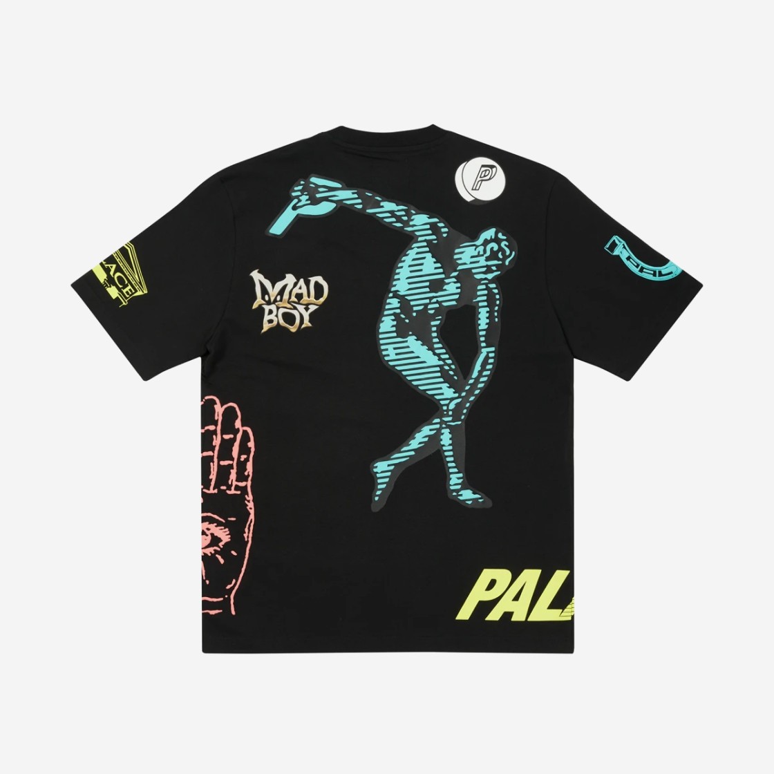 Palace x Cannondale Mad Boy T-Shirt Black - 21FW 상세 이미지 2