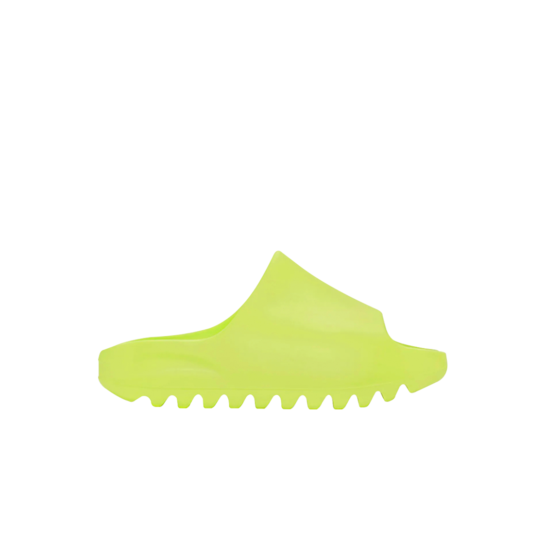 (키즈) 아디다스 이지 슬라이드 글로우 그린((Kids) Adidas Yeezy Slide Glow Green)