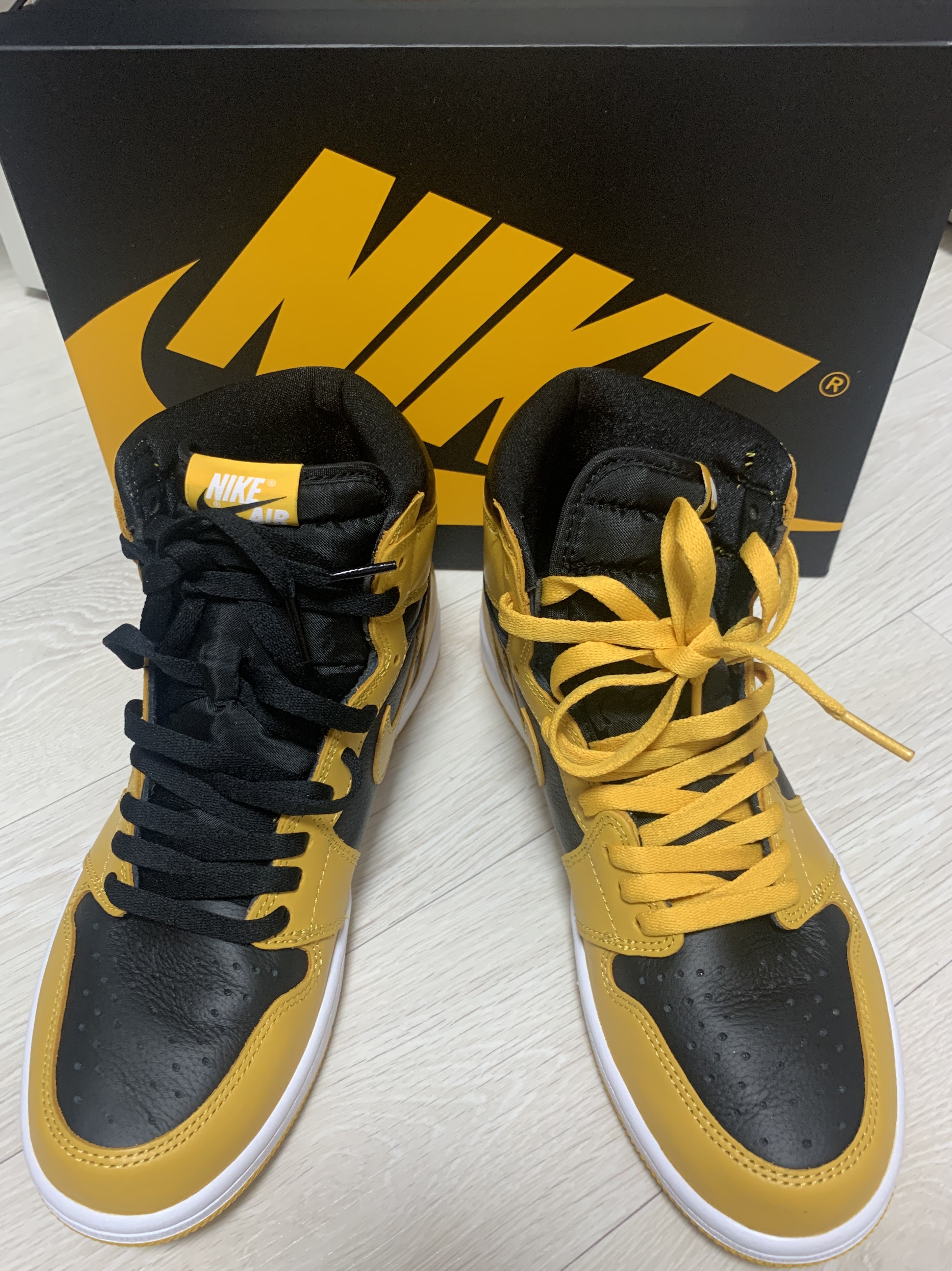 Jordan 1 Retro High OG Pollen 착용 스타일 - 2