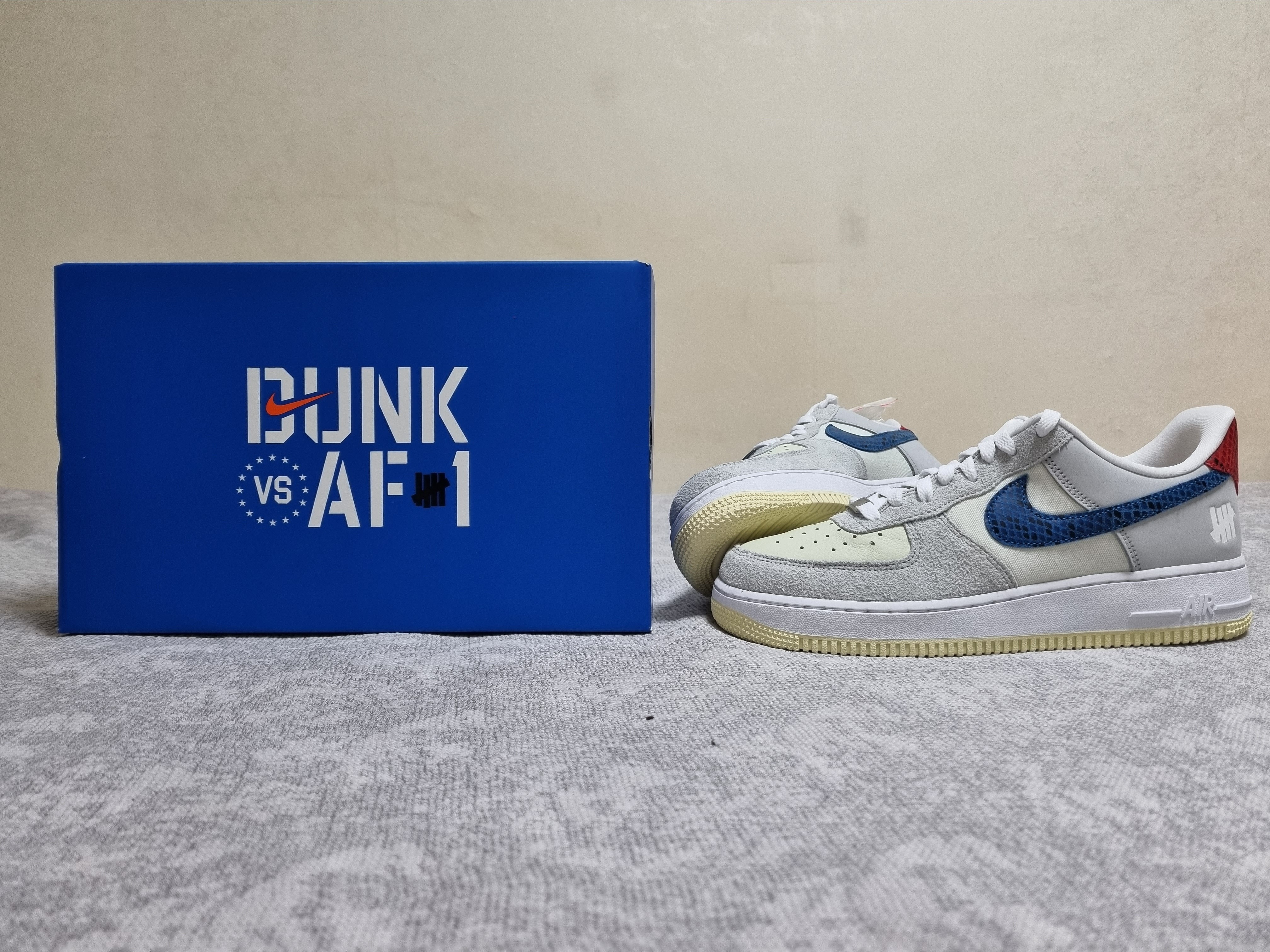 Nike x Undefeated Air Force 1 Low SP 5 On It 착용 스타일