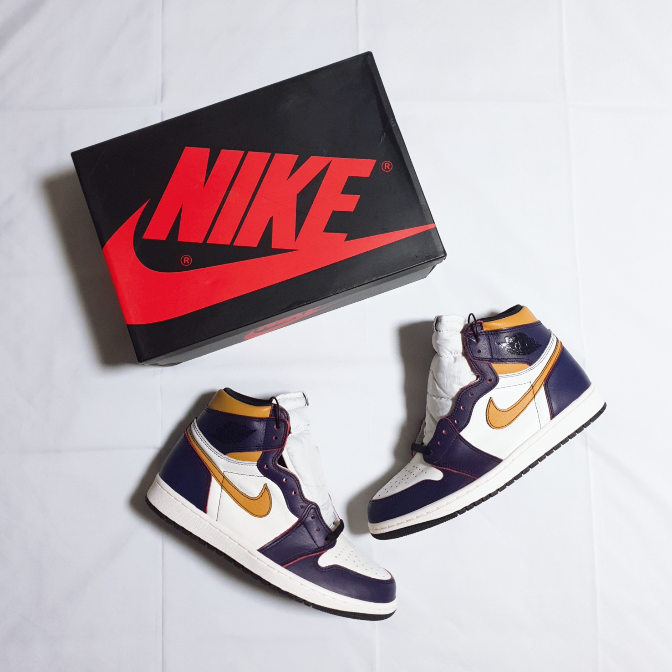 Jordan 1 Retro High OG Defiant SB LA to Chicago 착용 스타일 - 5